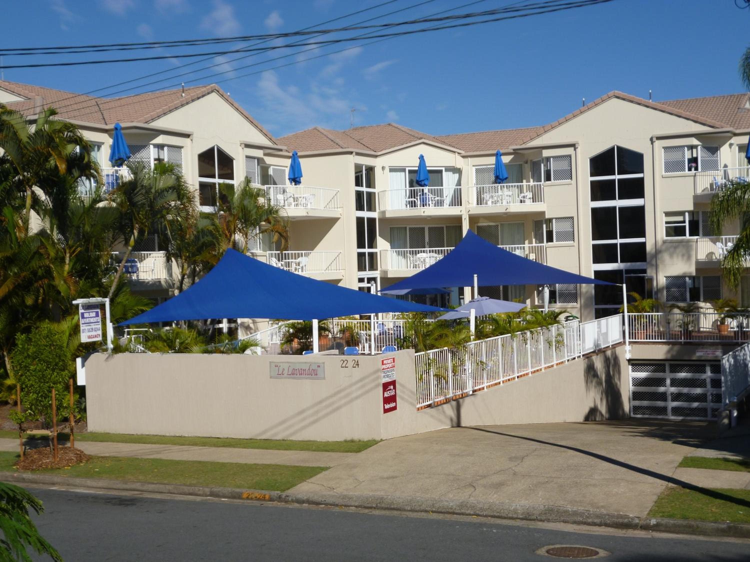 Building at Le Lavandou Holiday Apartments