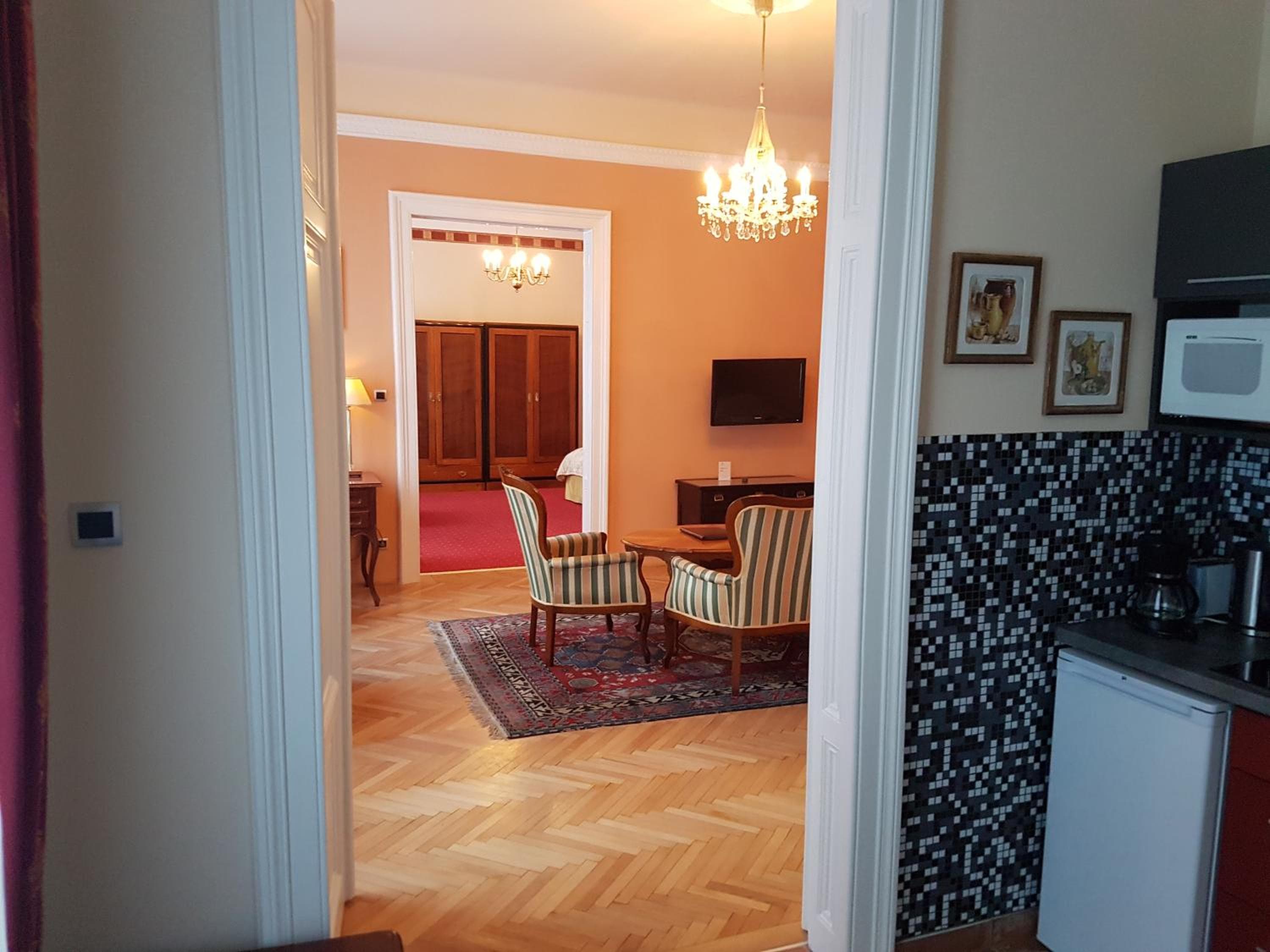 Hotel room at Hotel Apartment Rothensteiner