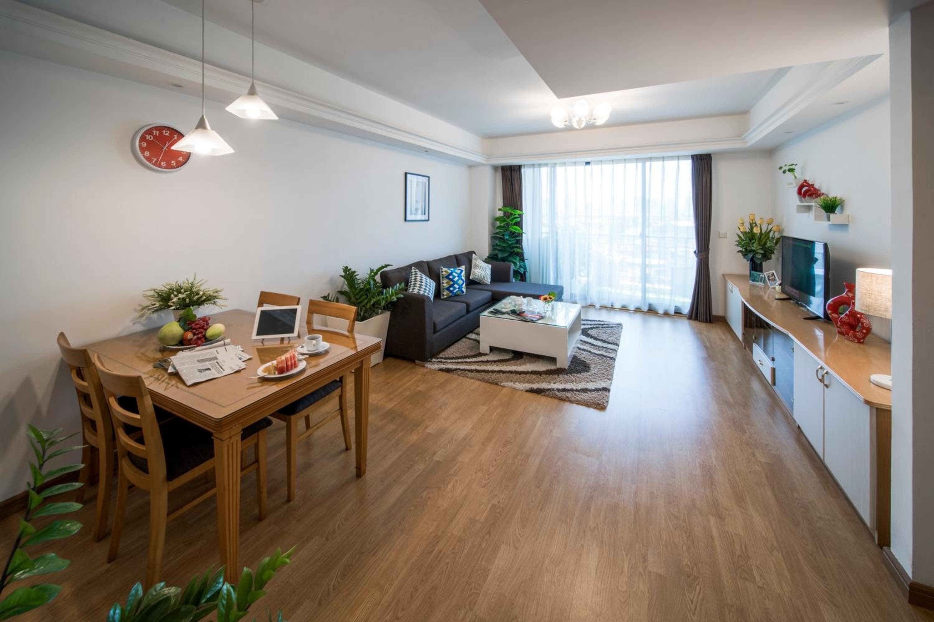 Hotel room at Rose Garden Residences