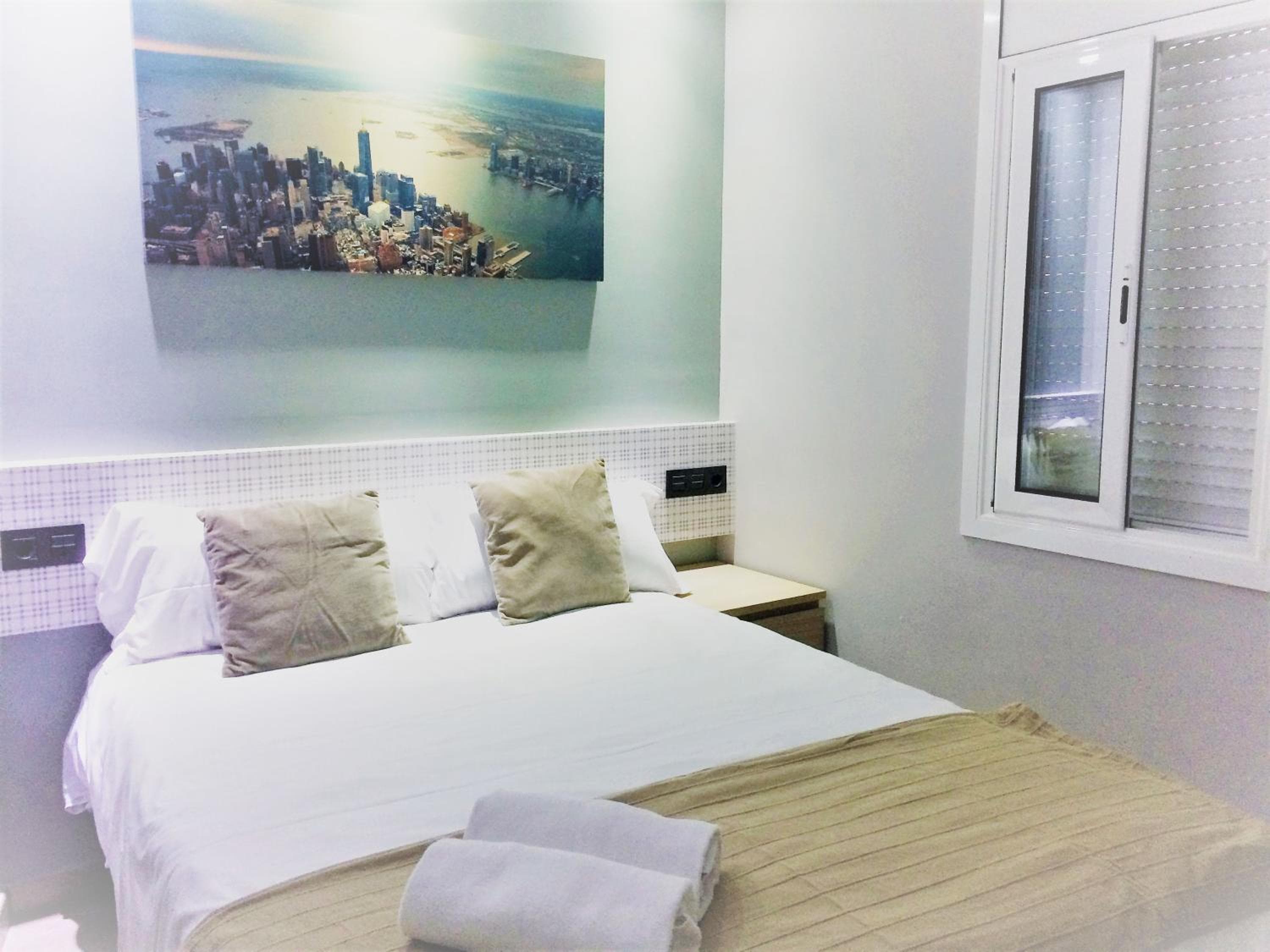 Hotel room at Barcelona Fifteen central Aparthotel