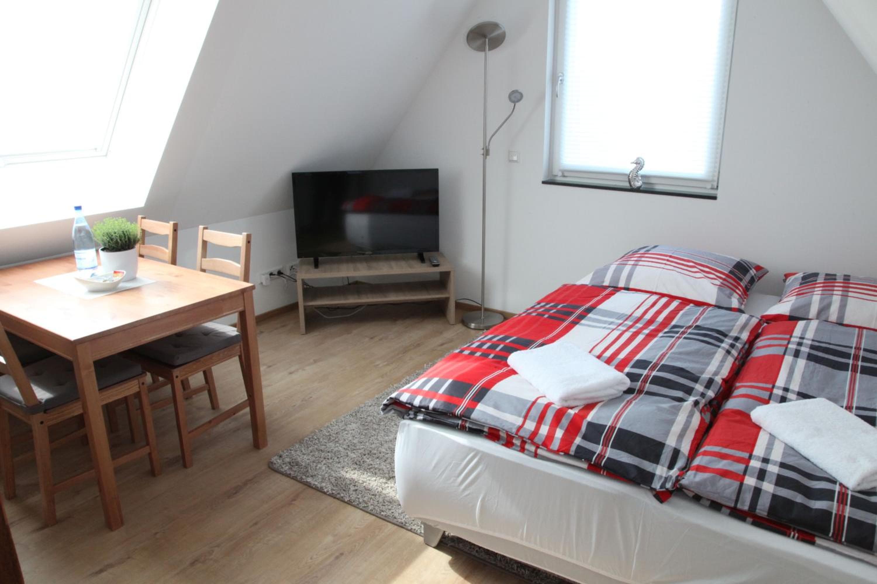 Hotel room at Schwaben Apartment