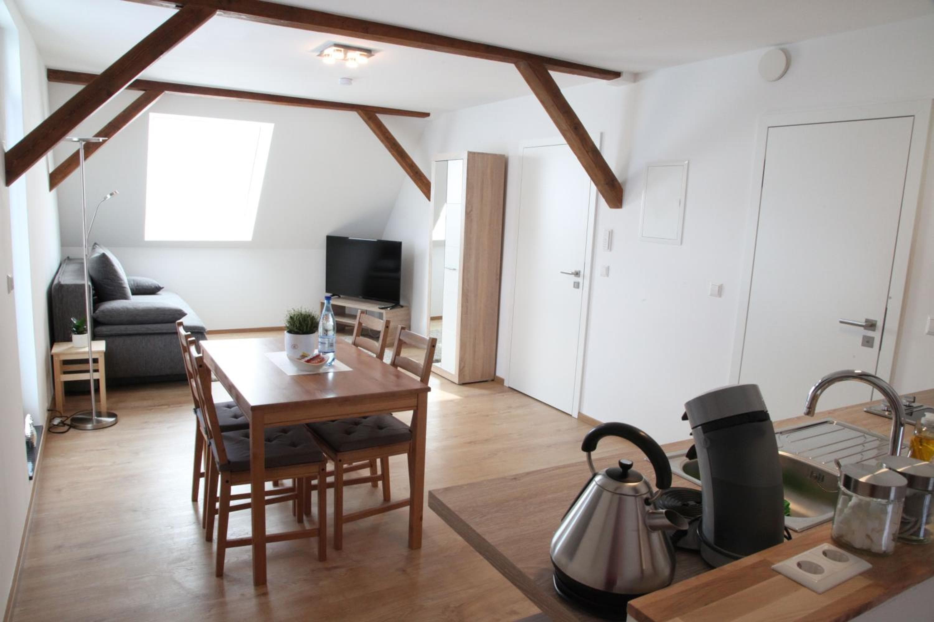 Kitchen at Schwaben Apartment