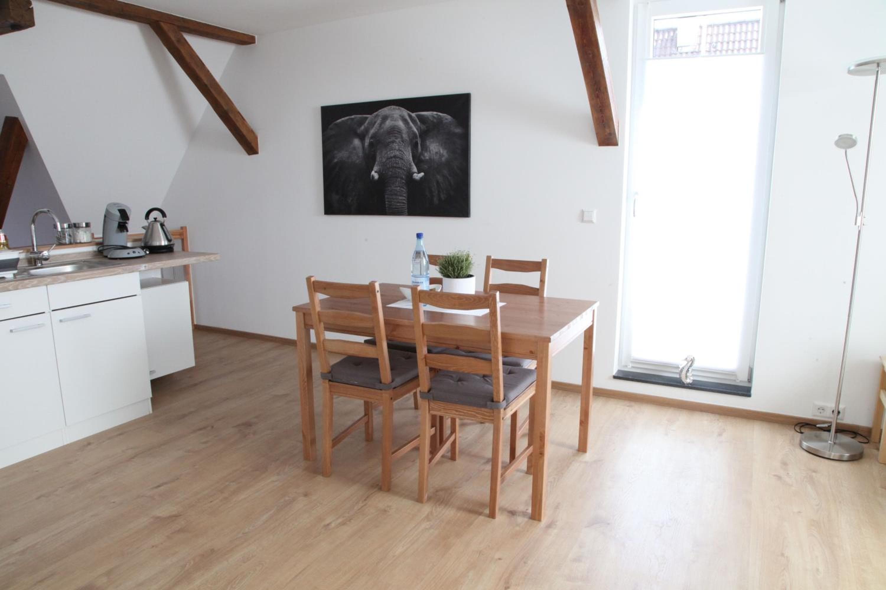 Kitchen at Schwaben Apartment