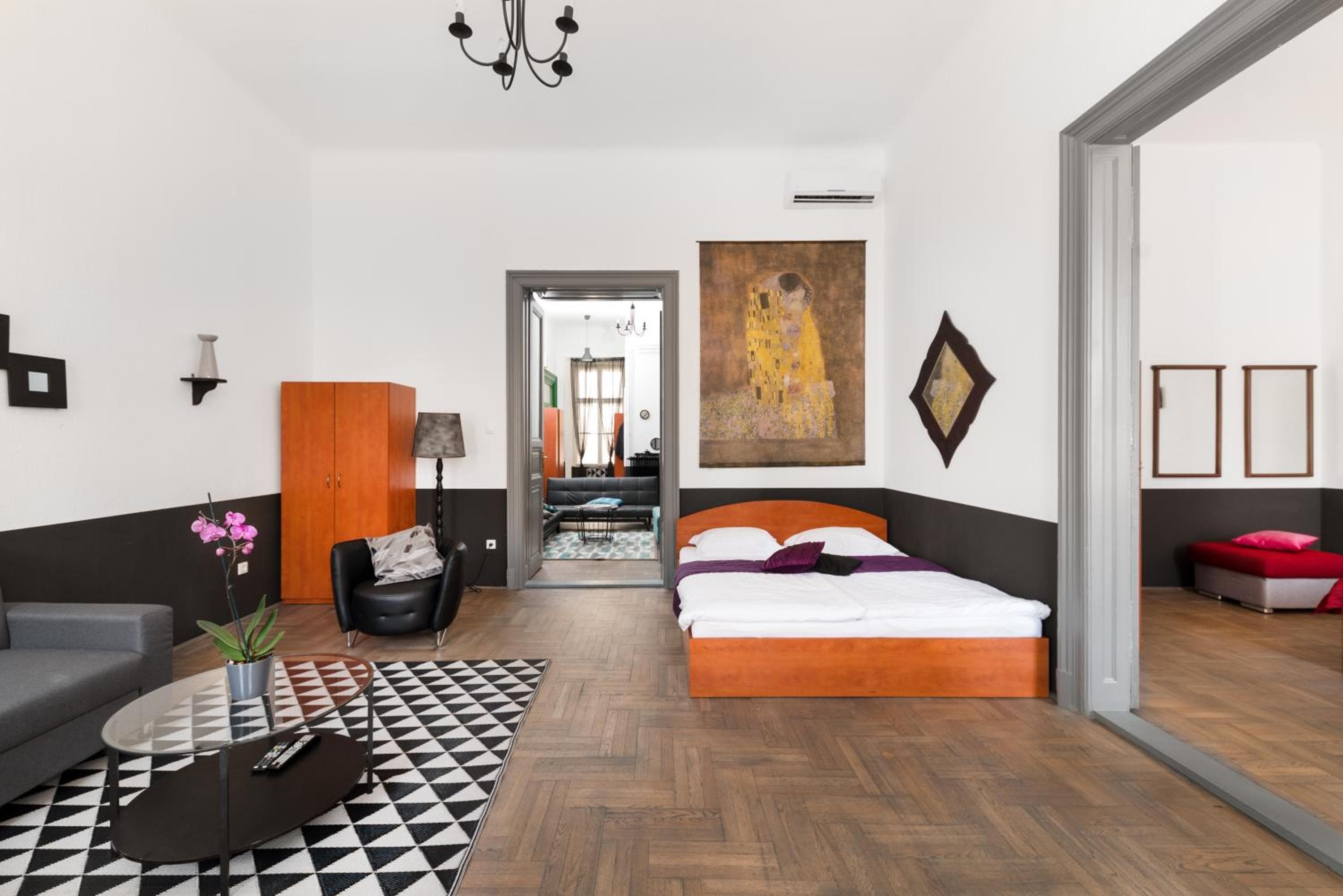 Bedroom at Karma Boutique Apartments