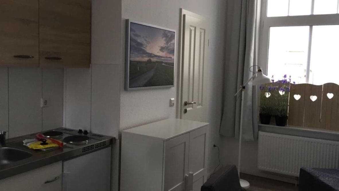 Kitchen at Apartment am Wall