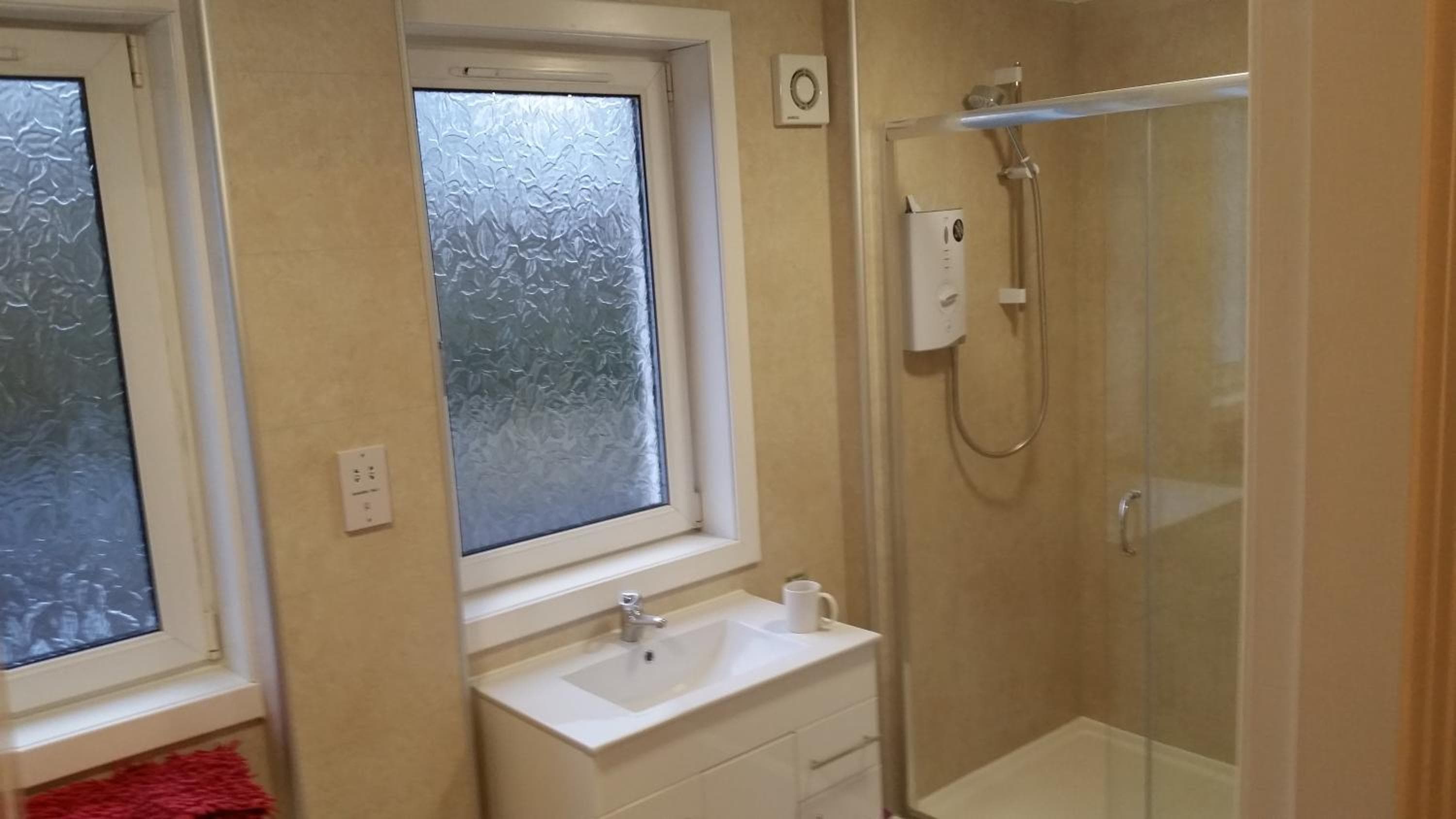 Bathroom at Newtown Apartments