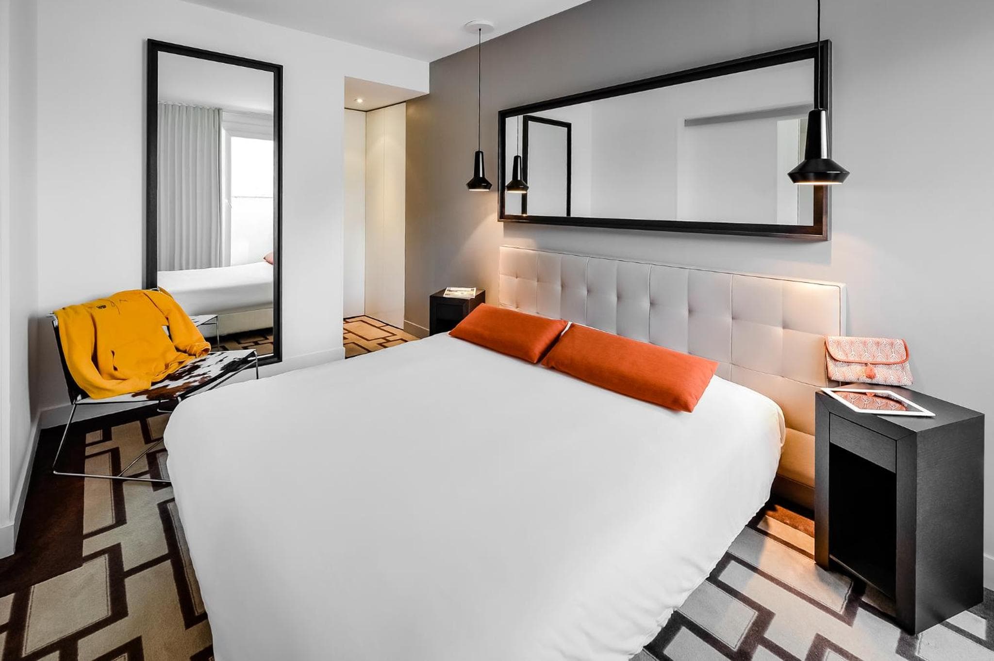 Hotel room at Adagio Grenoble Centre