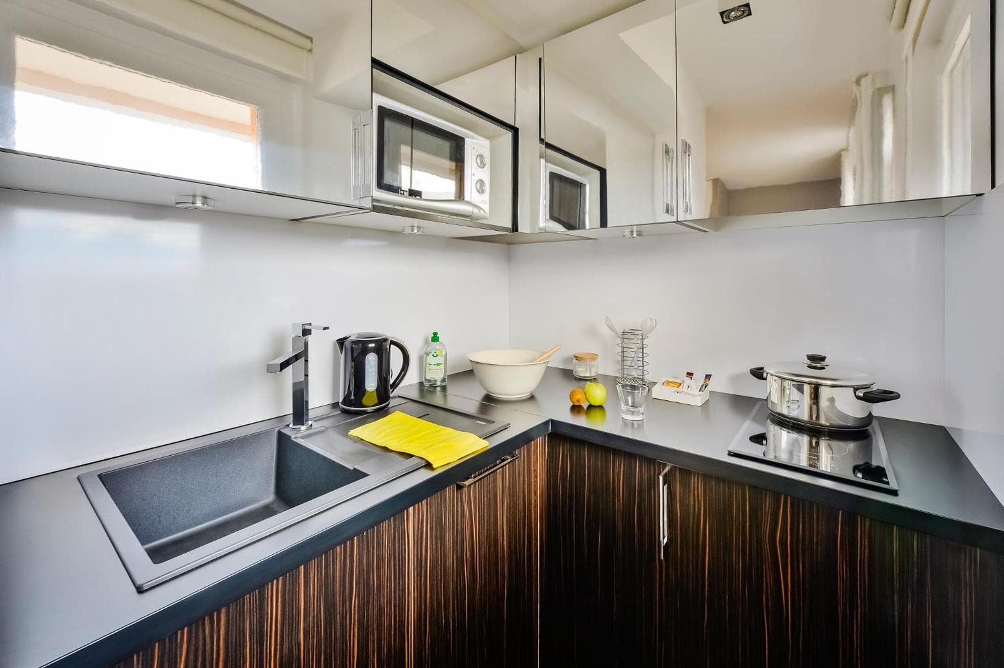Kitchen at Adagio Grenoble Centre