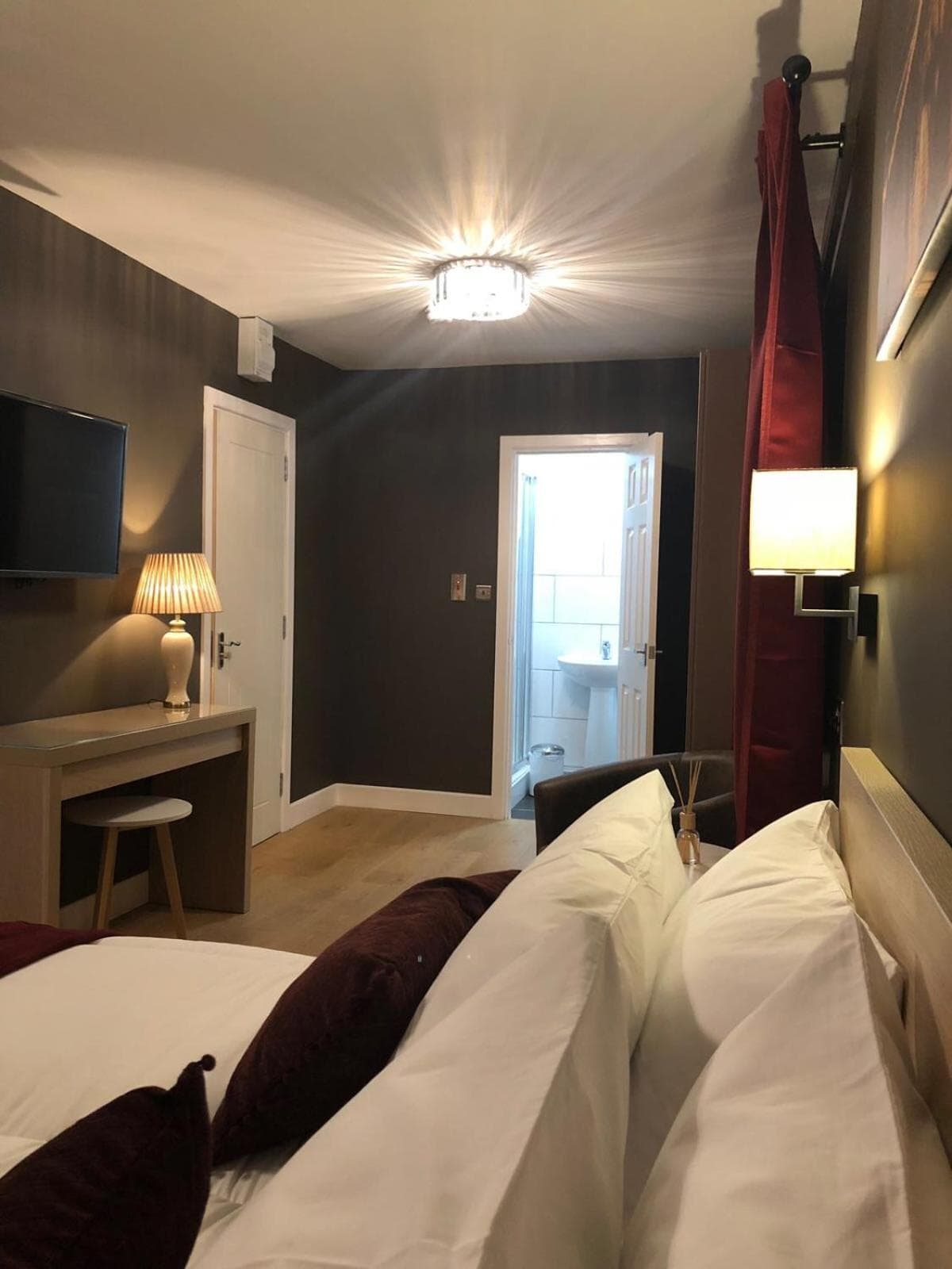Hotel room at Bede Apartments