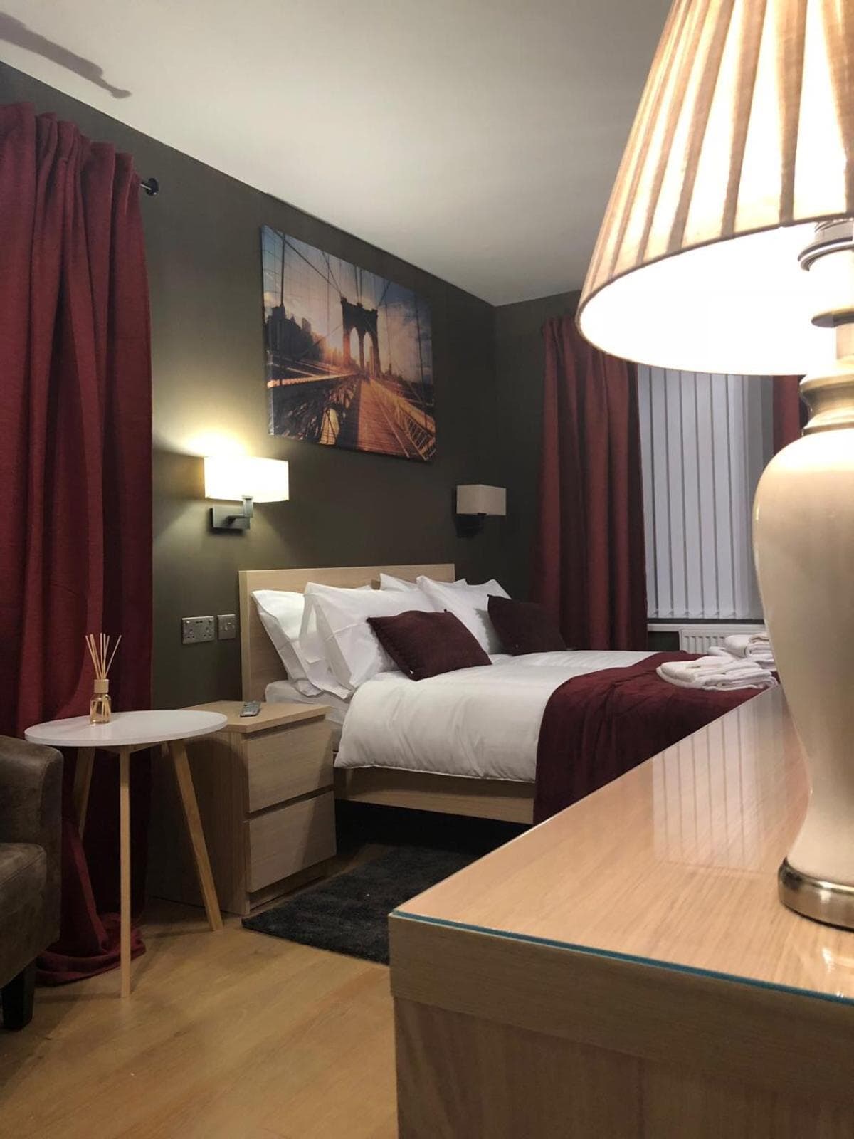 Hotel room at Bede Apartments
