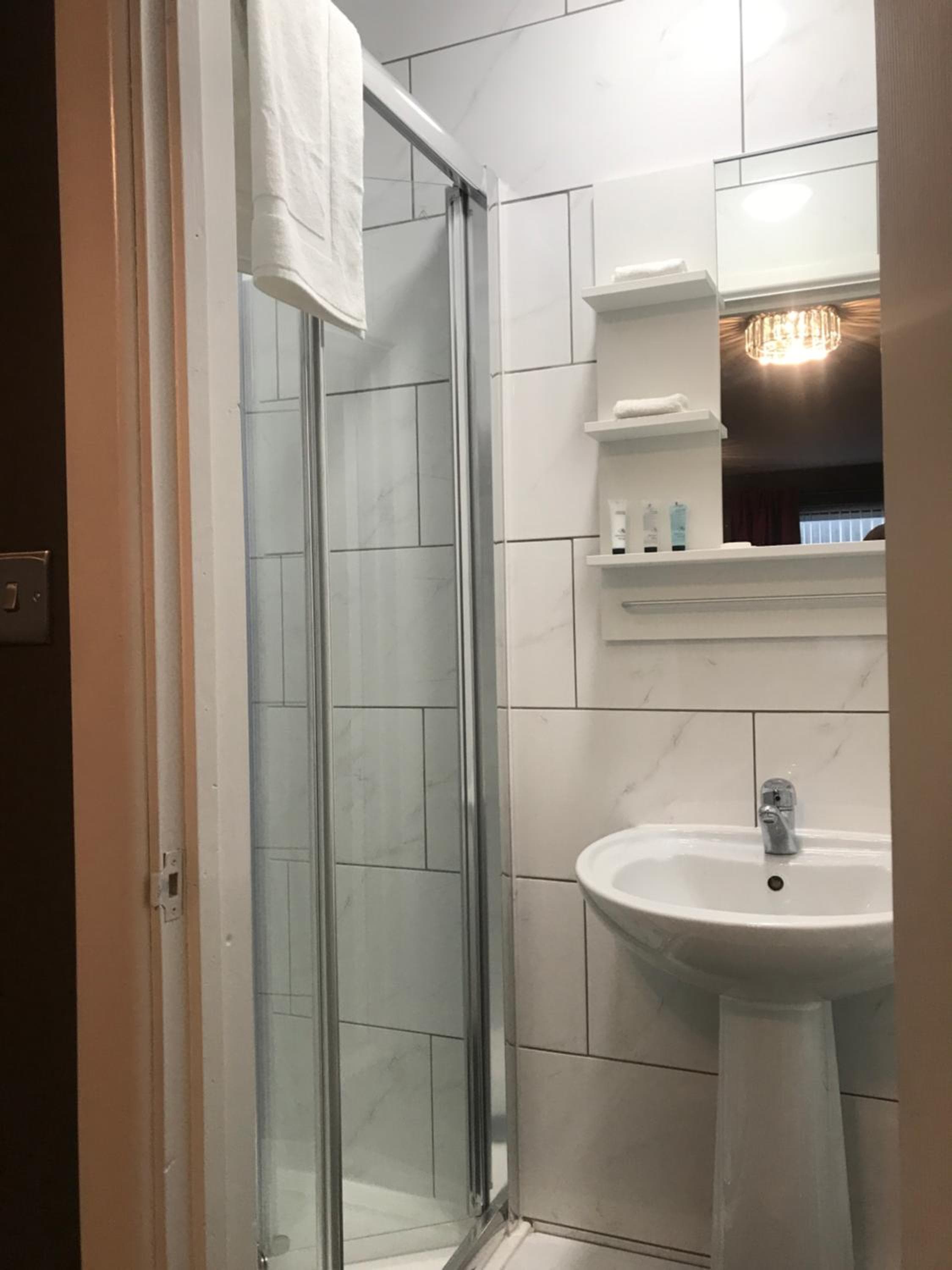 Bathroom at Bede Apartments