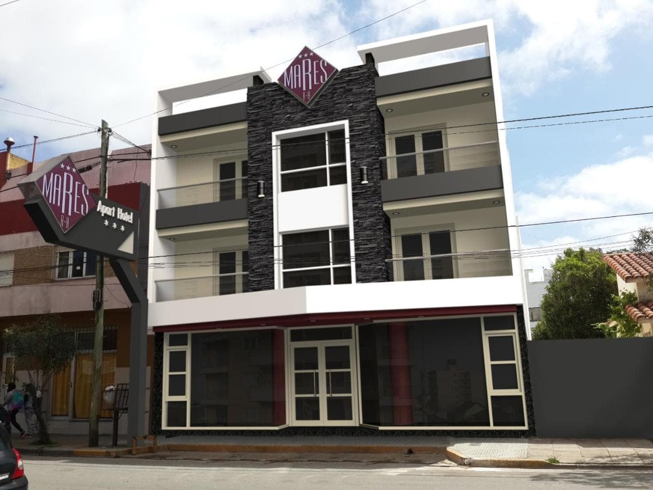 Mares Apart Hotel, Mar de Ajó