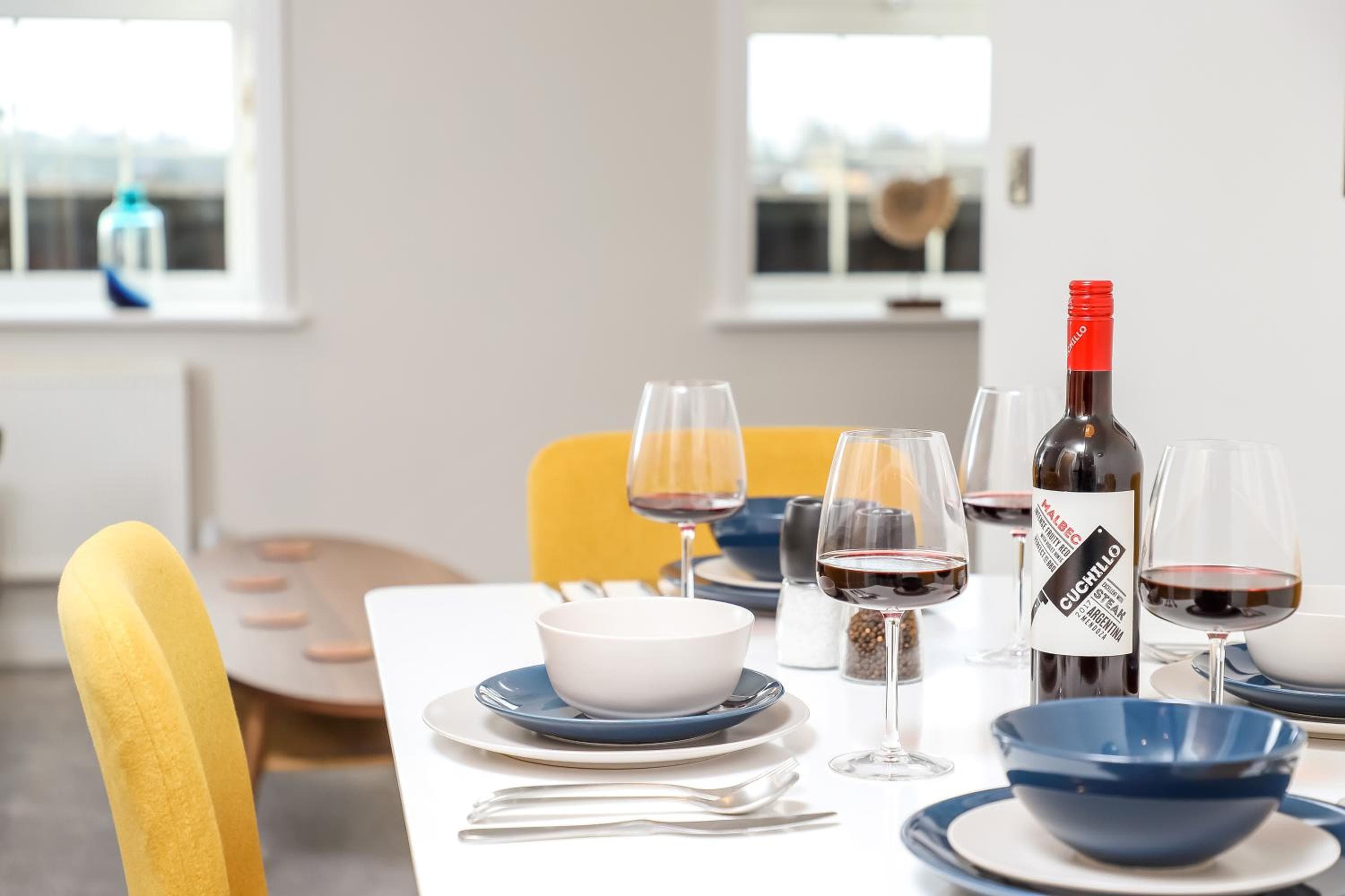 Dining at Executive Apartments