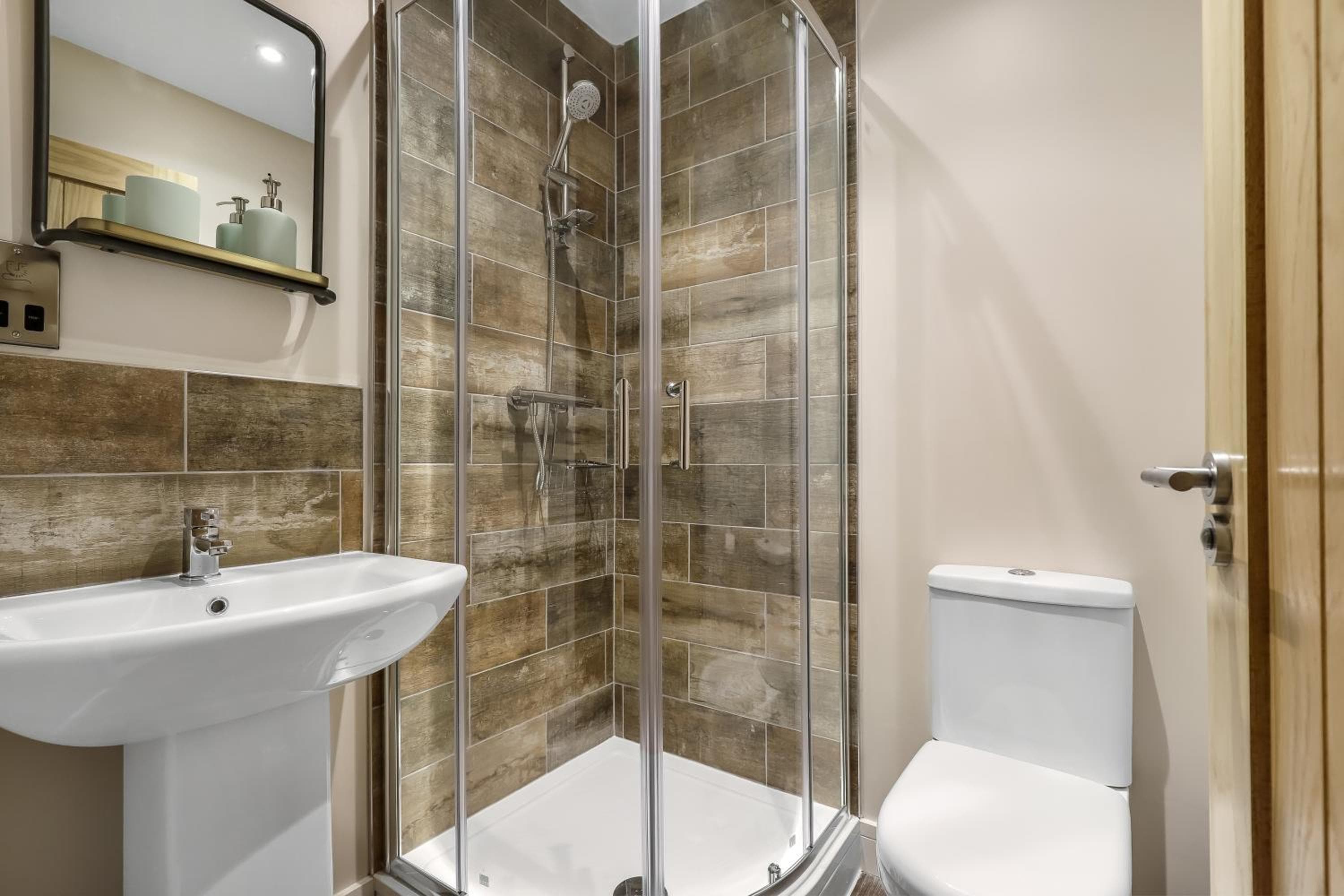 Bathroom at Executive Apartments