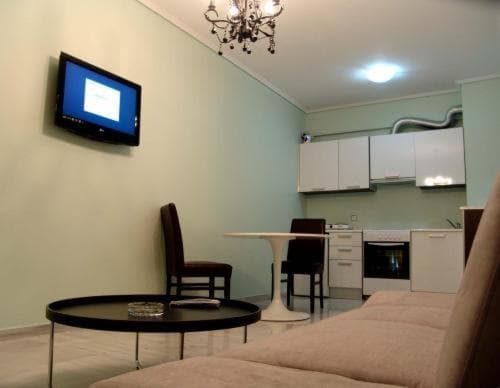 Kitchen at Art Suites Athens
