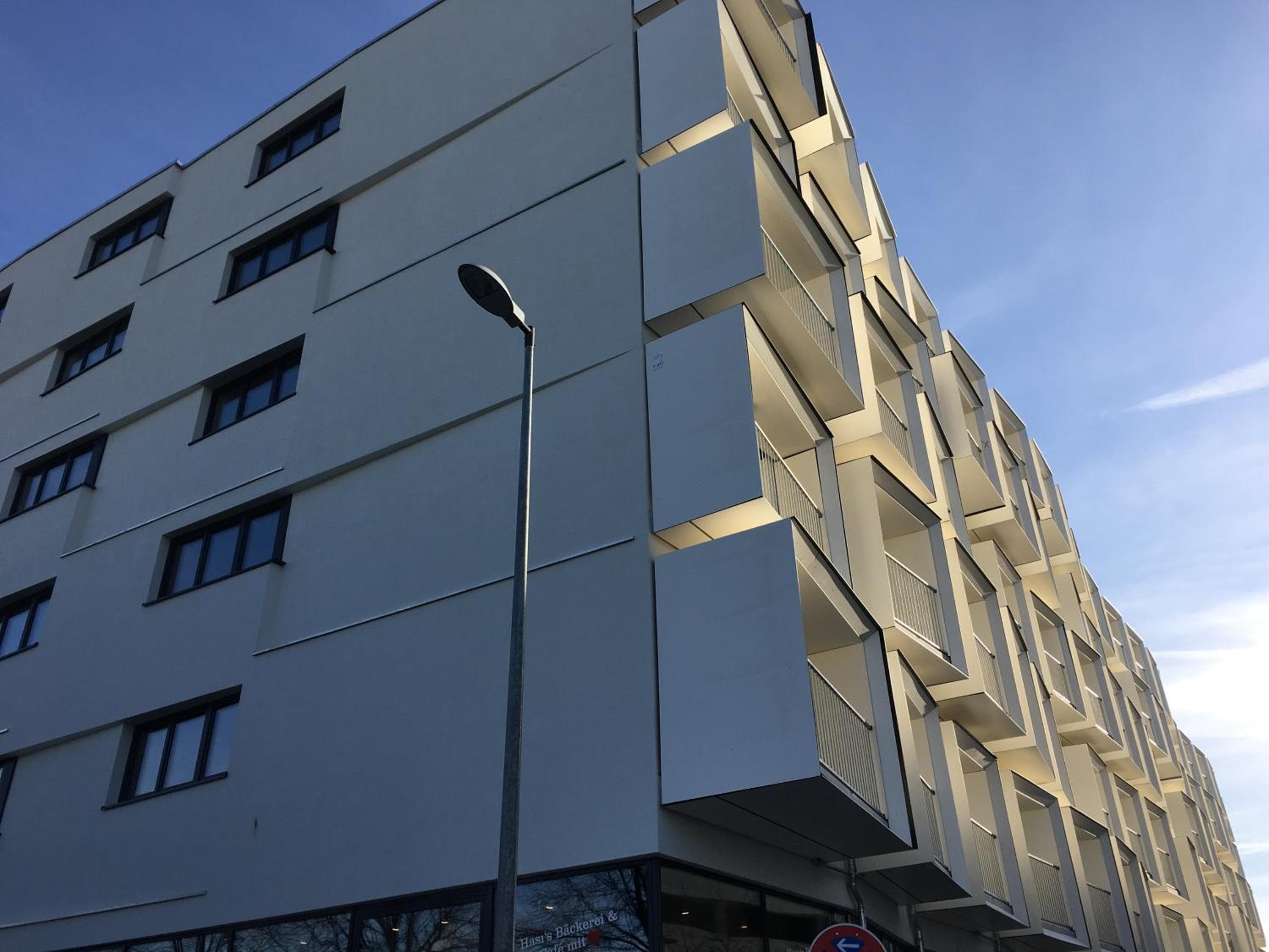Building at Premium Apartment München Messe