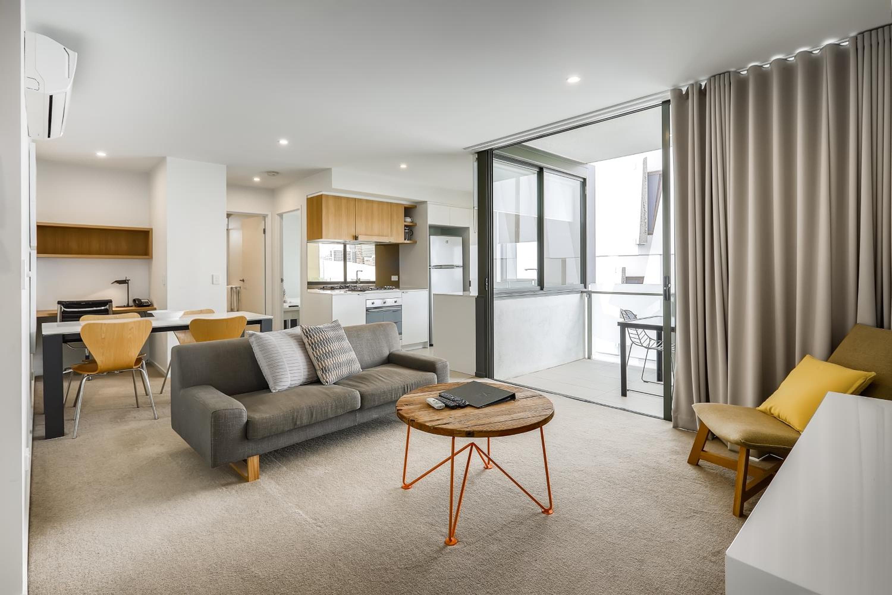 Hotel room at Vine Apartments South Brisbane