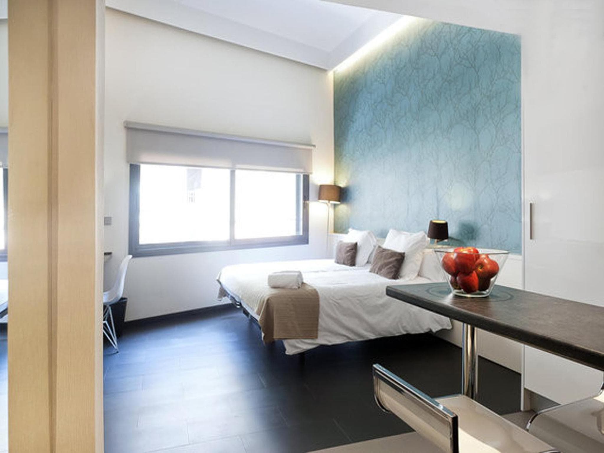 Hotel room at Barcelona Fifteen central Aparthotel