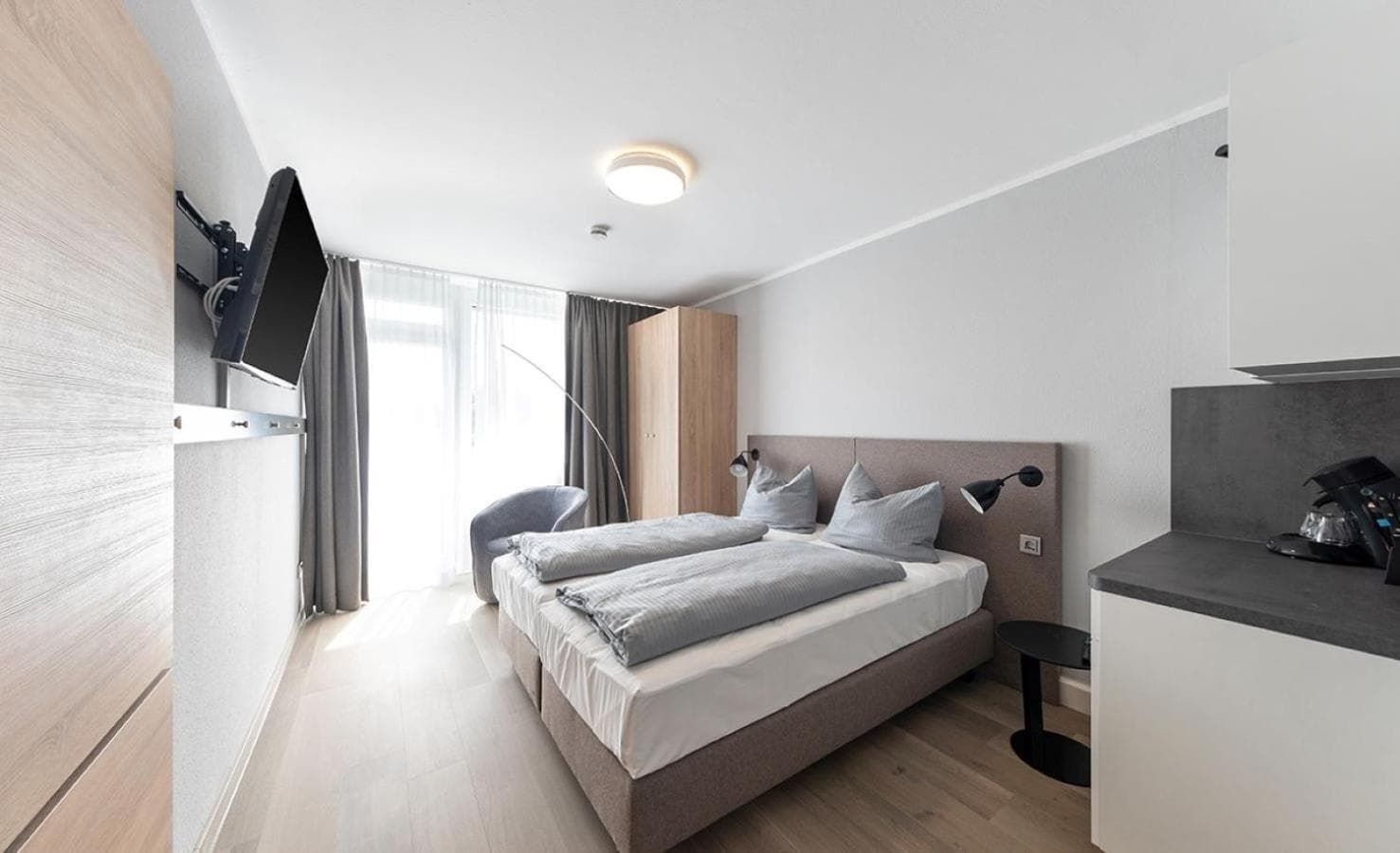 Hotel room at centerroom München City