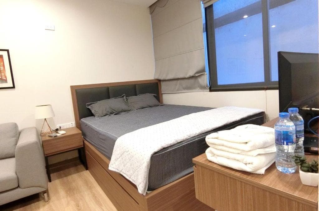 Hotel room at Lotus Inn West Lake