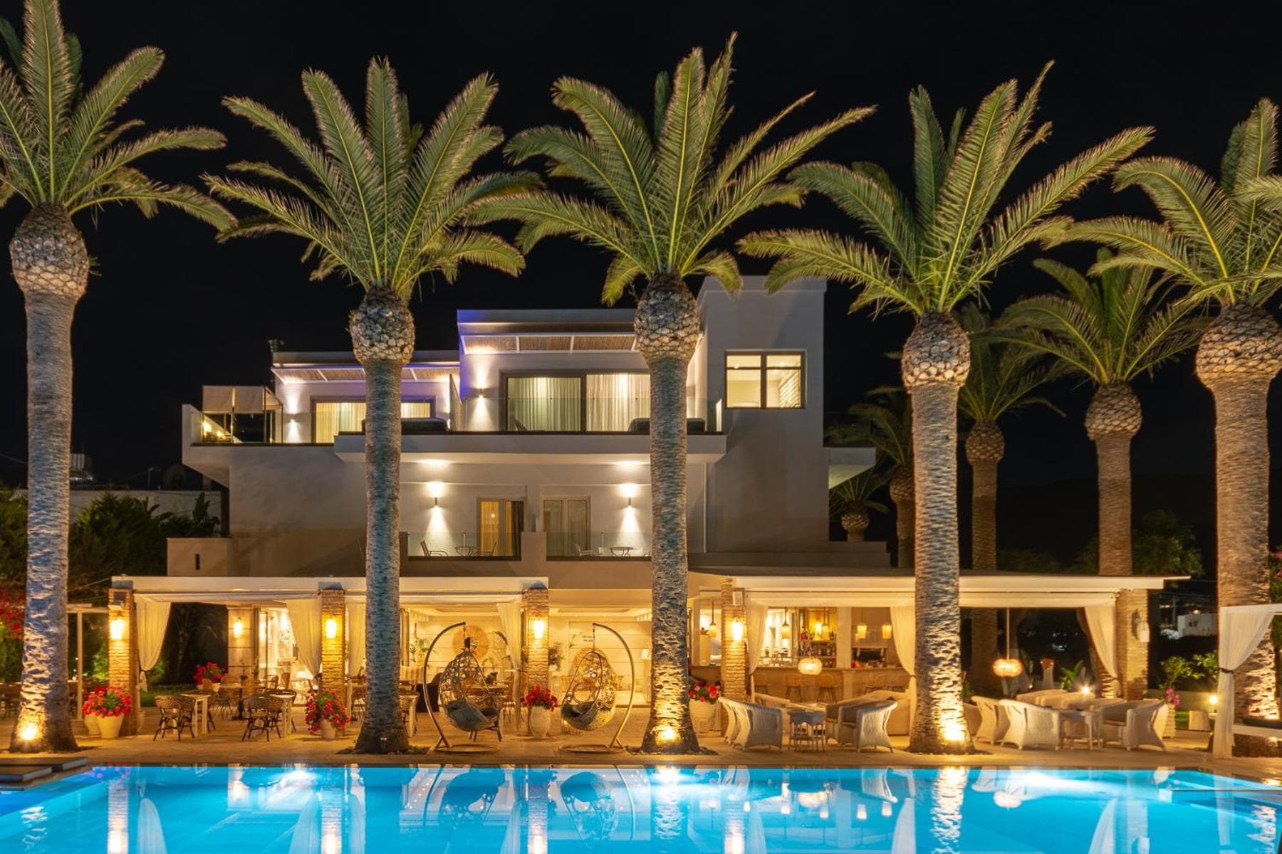 Drossia Palms Hotel and Nisos Beach Suites, Malia
