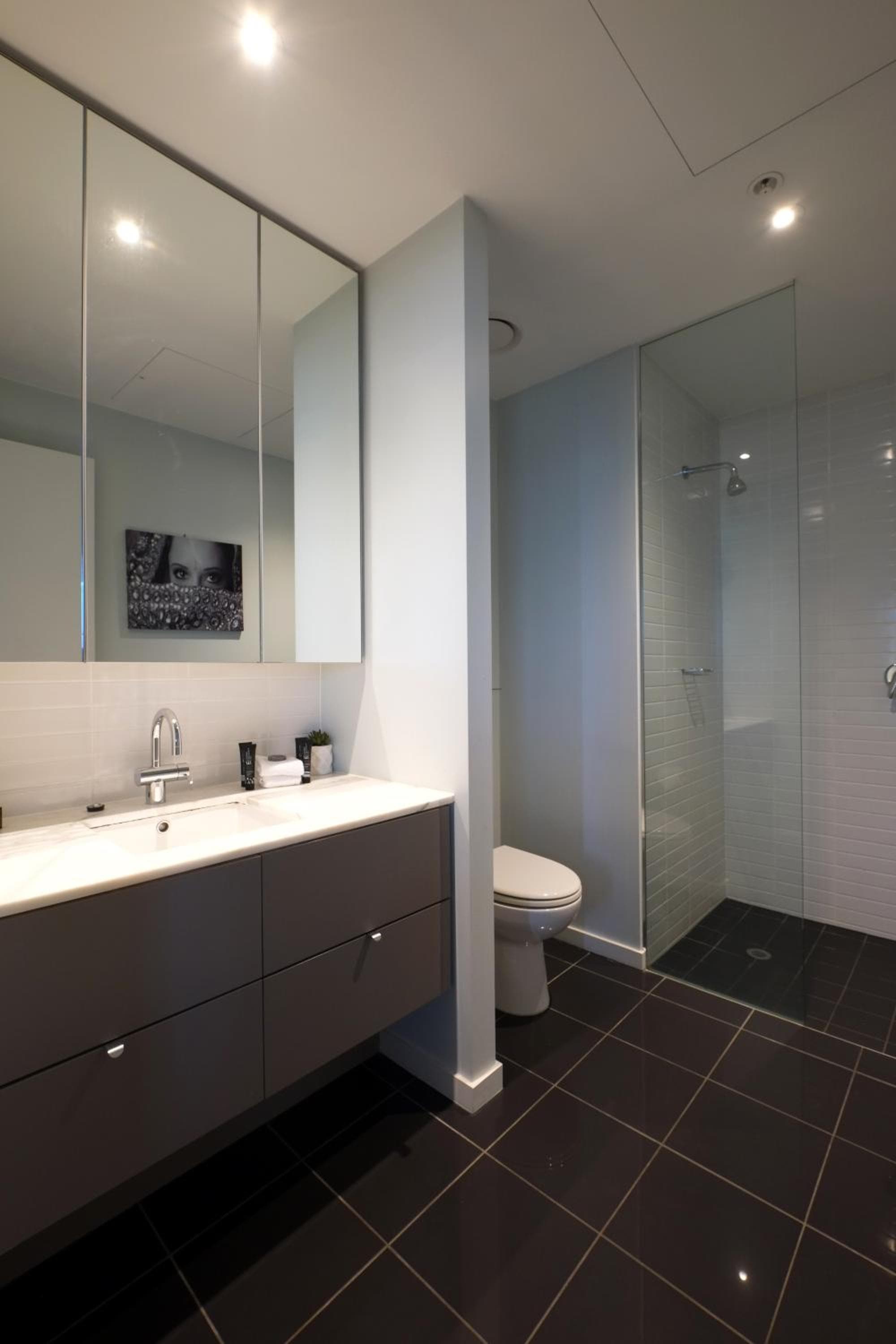 Bathroom at ACD Apartments