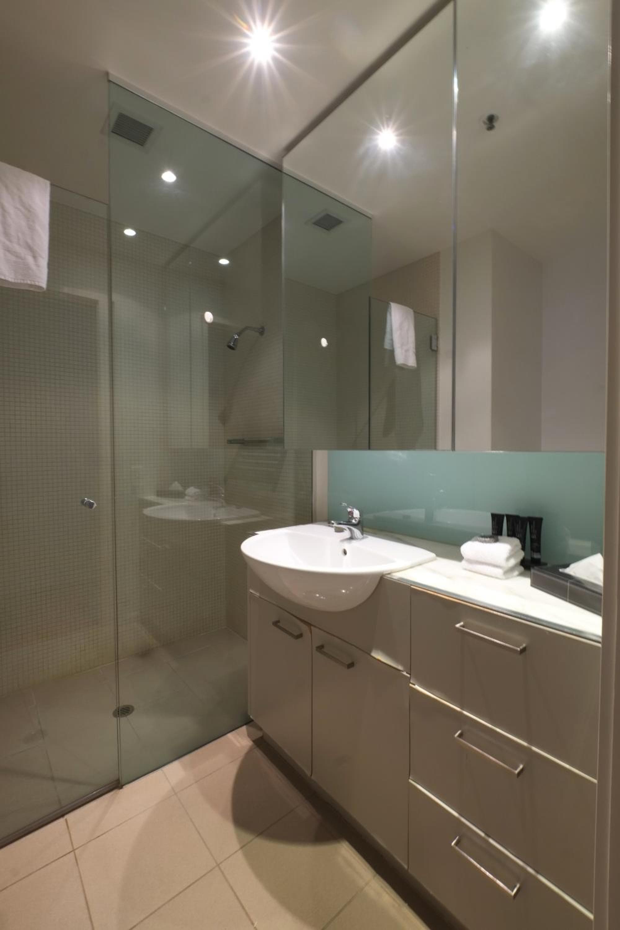 Bathroom at ACD Apartments