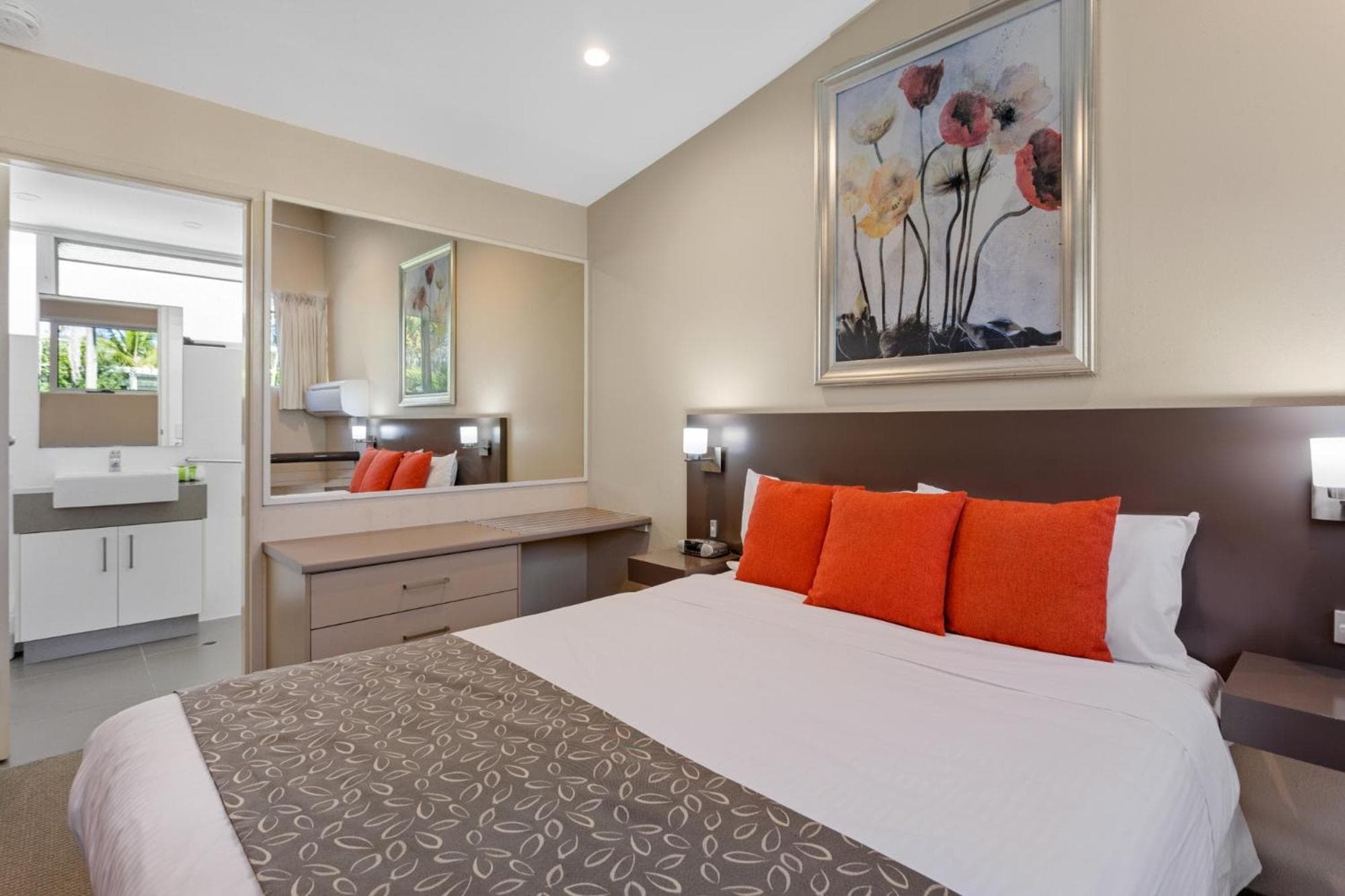 Hotel room at Caribbean Noosa