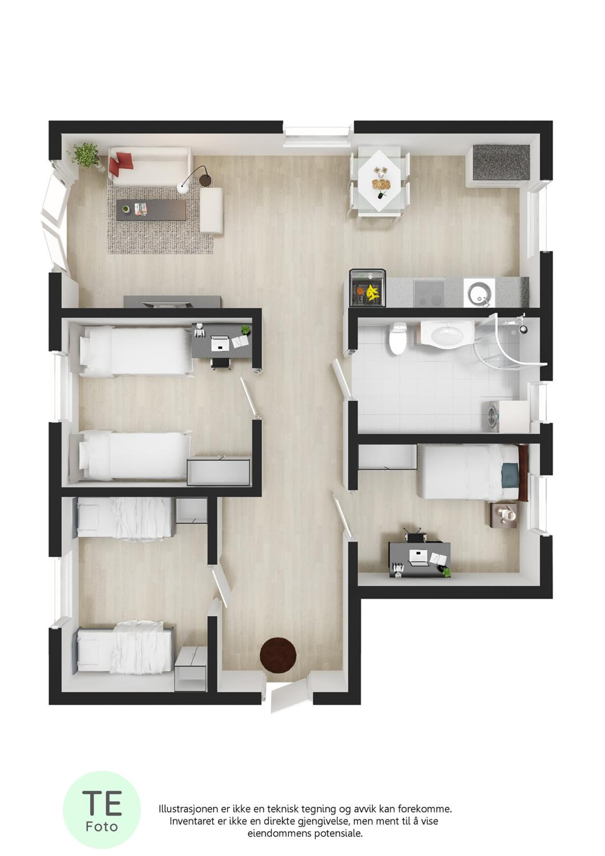 Master Apartment Hotel, Bergen, photo 4