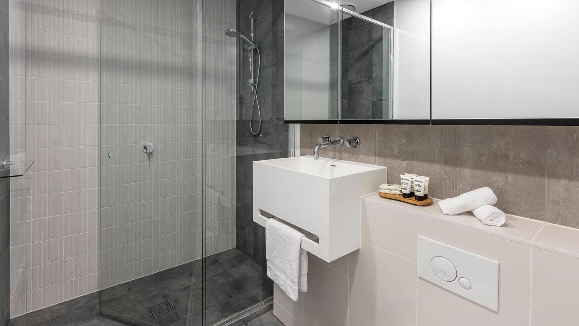 Bathroom at Avani Melbourne Central Residences