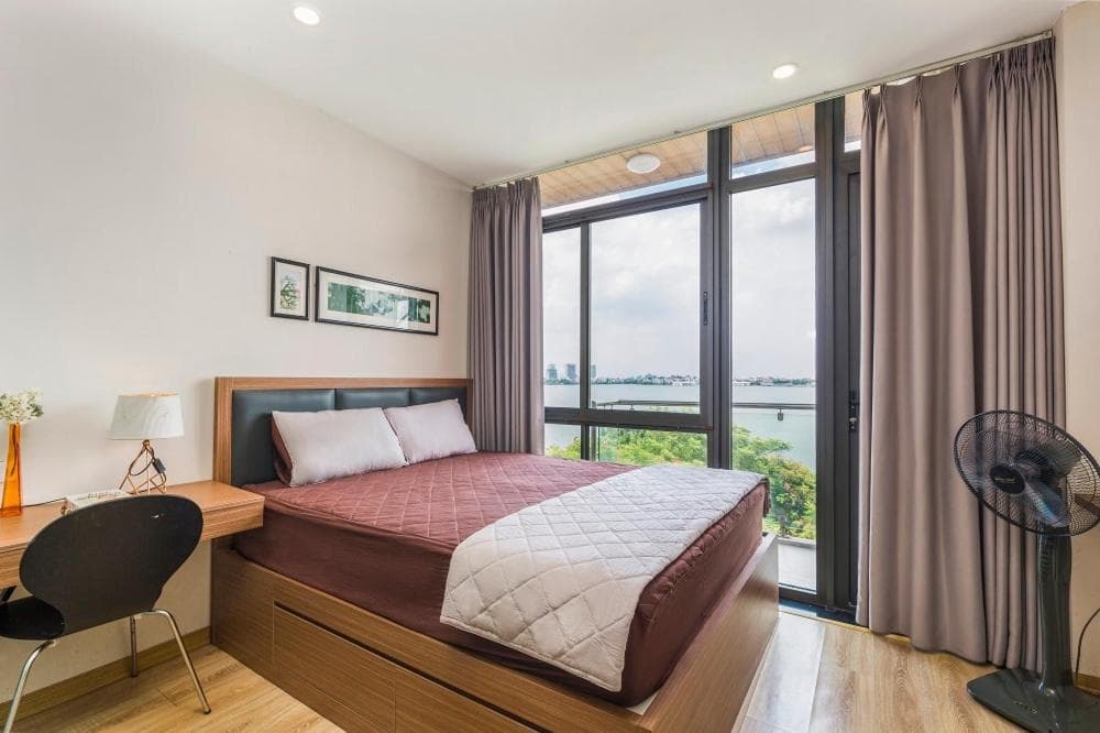 Hotel room at Lotus Inn West Lake