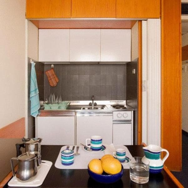 Kitchen at Residence Viserba