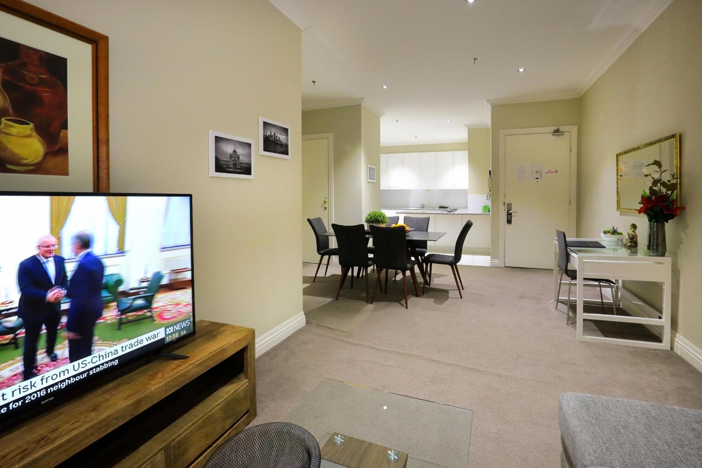 Hotel room at Flinders Landing Apartments