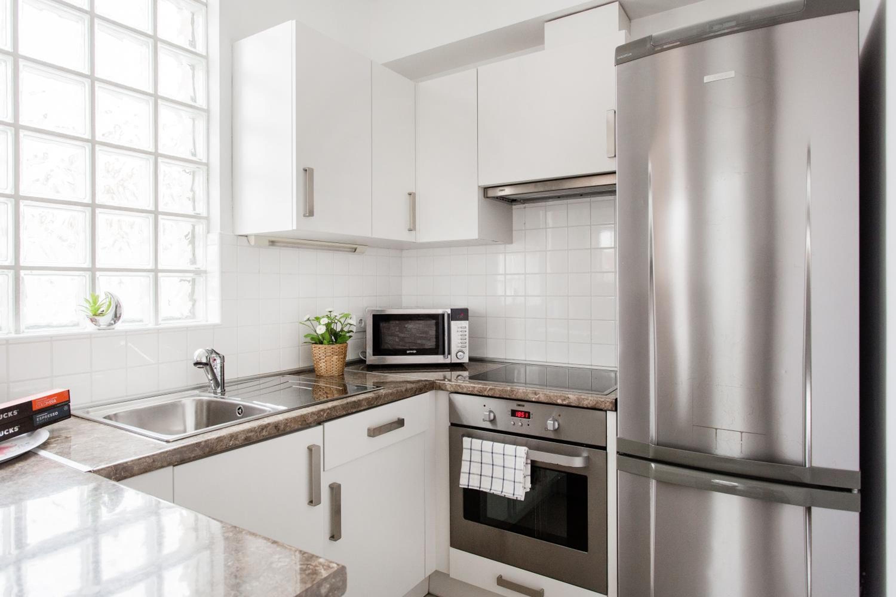 Kitchen at Grand Budapest Apartments