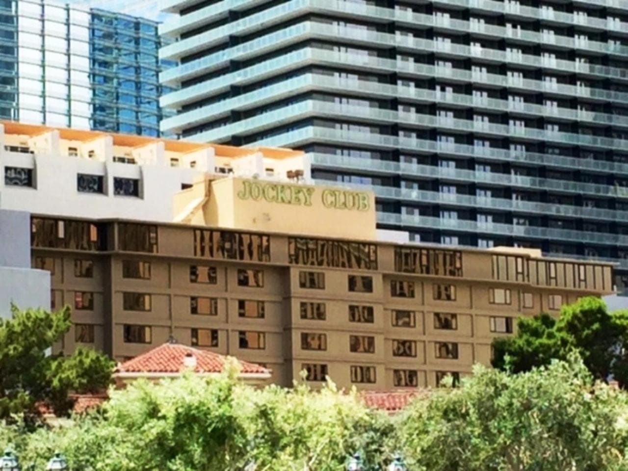Building at GetAways at the Jockey Club
