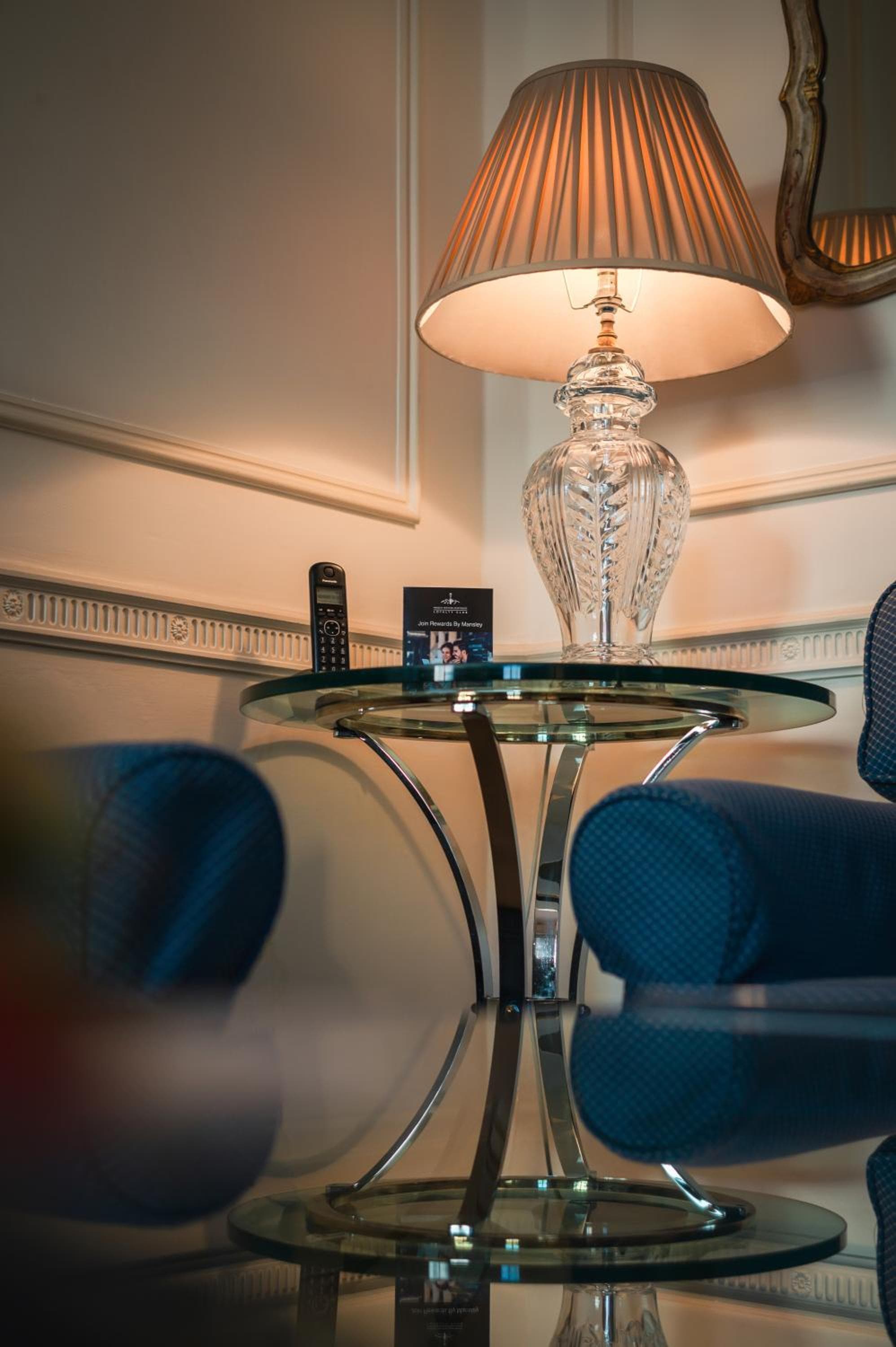 Hotel reception at Curzon Street by Mansley