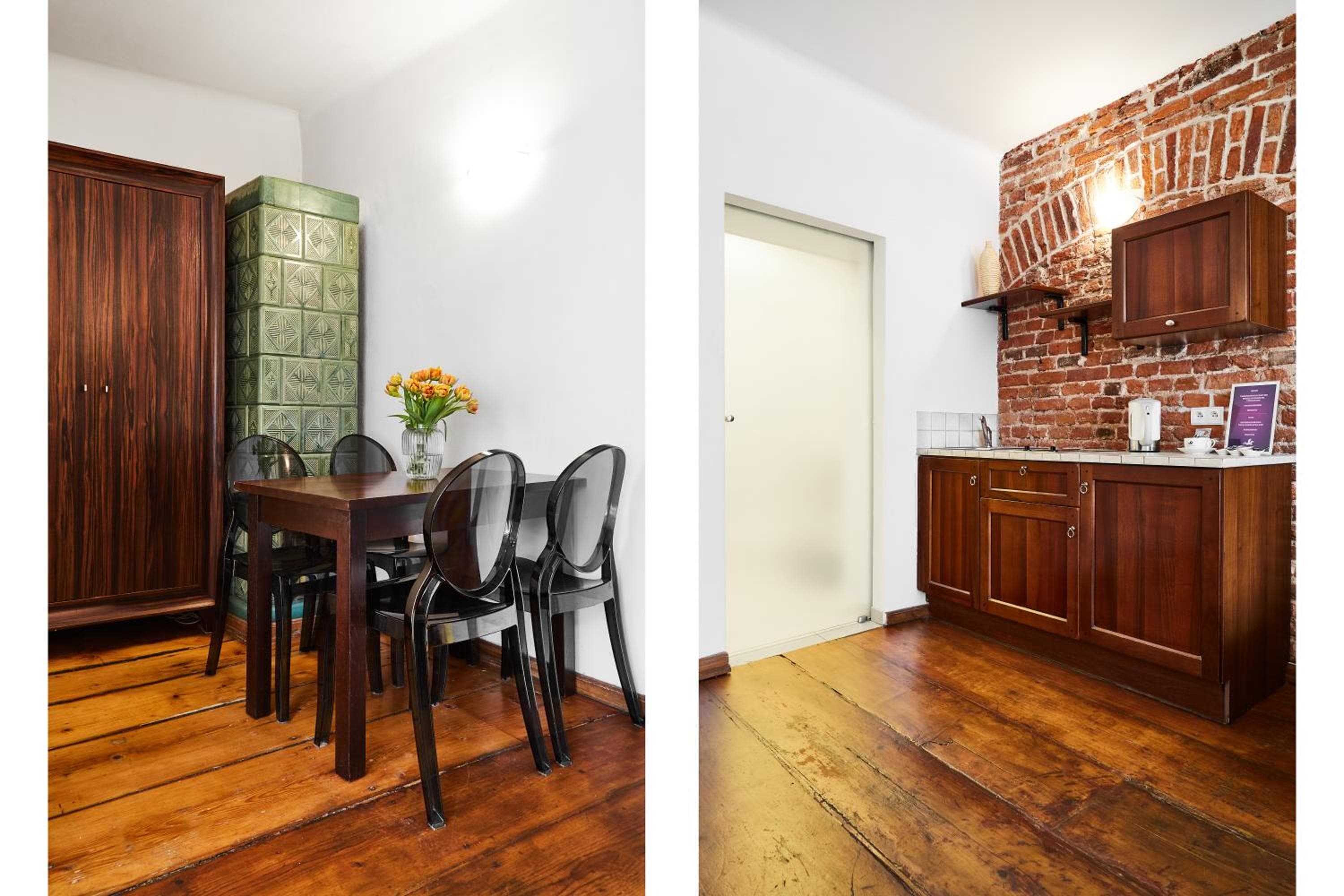 Kitchen at Krakow For You Main Square Apartments