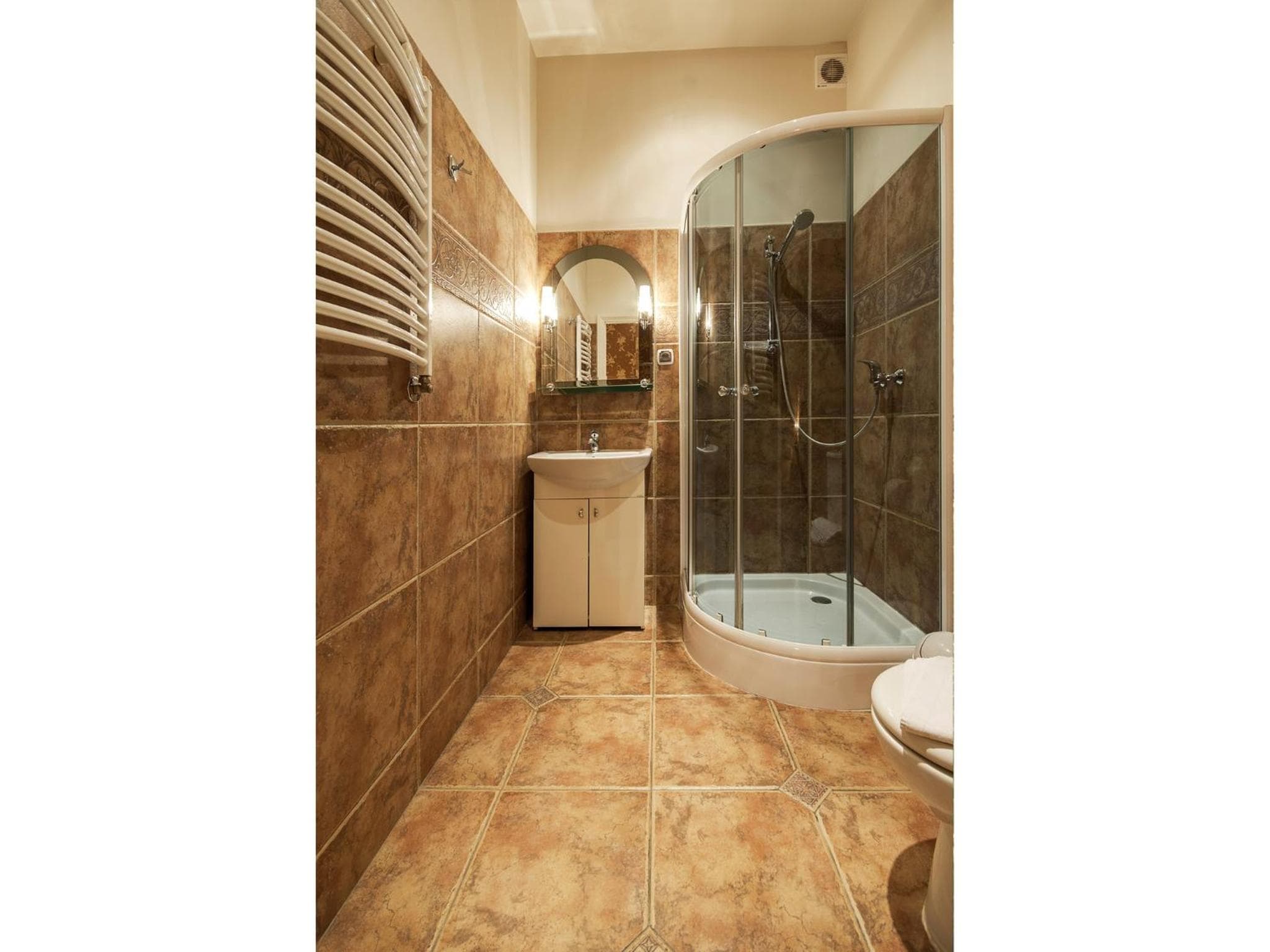 Bathroom at Abella Suites & Apartments by Artery Hotels