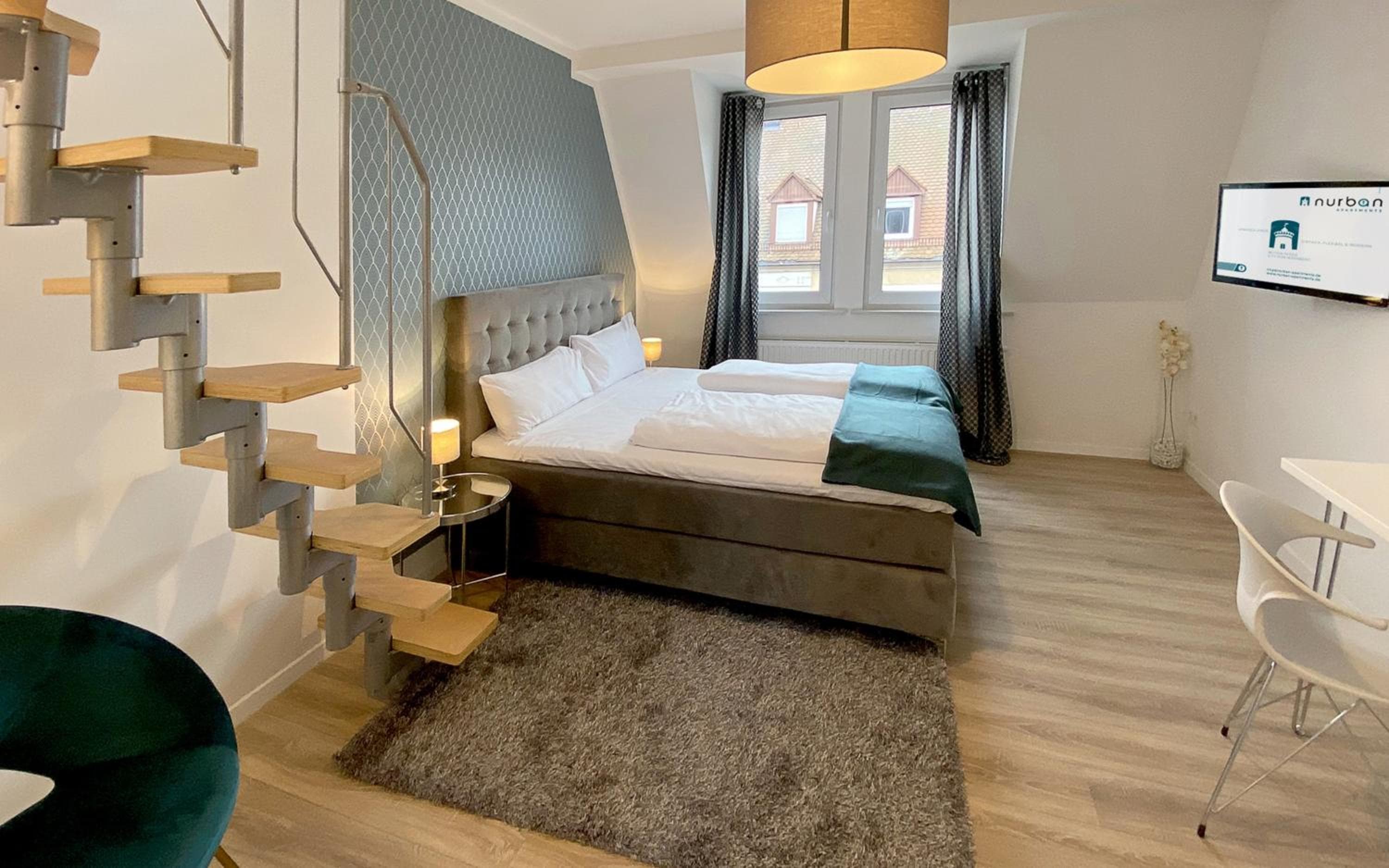 Hotel room at Nurban Apartments GoHo