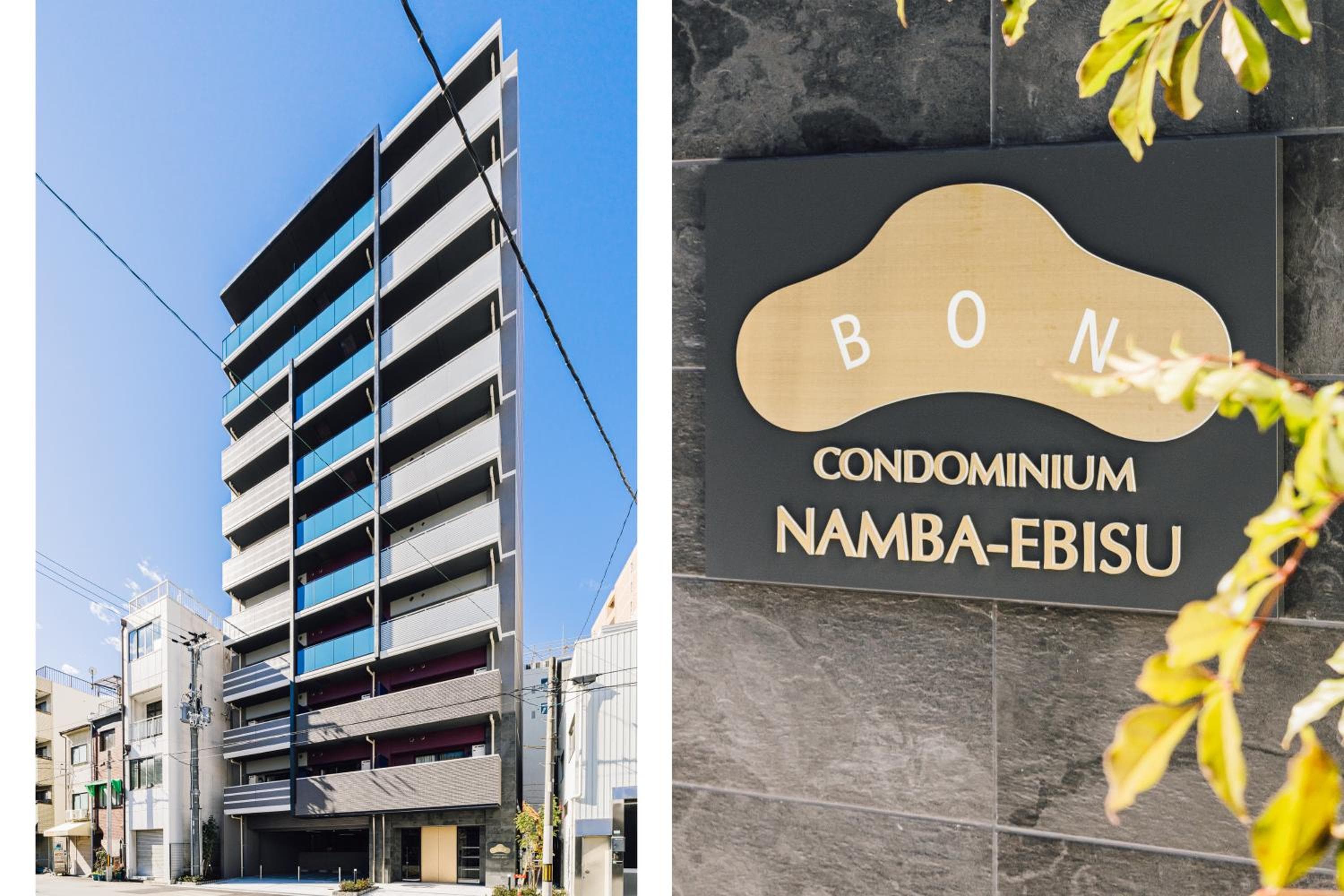 Building at BON Condominium Namba Ebisu