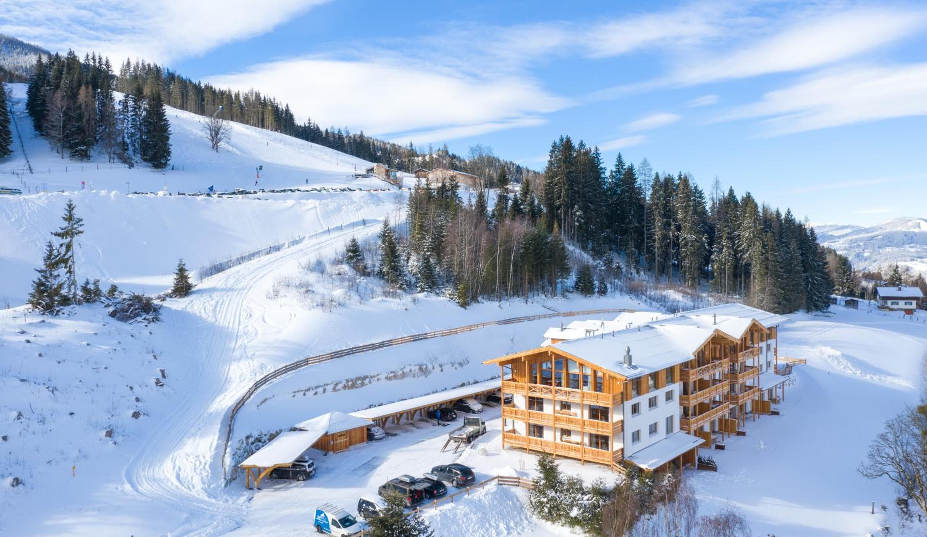 Skylodge Alpine Homes, Haus im Ennstal