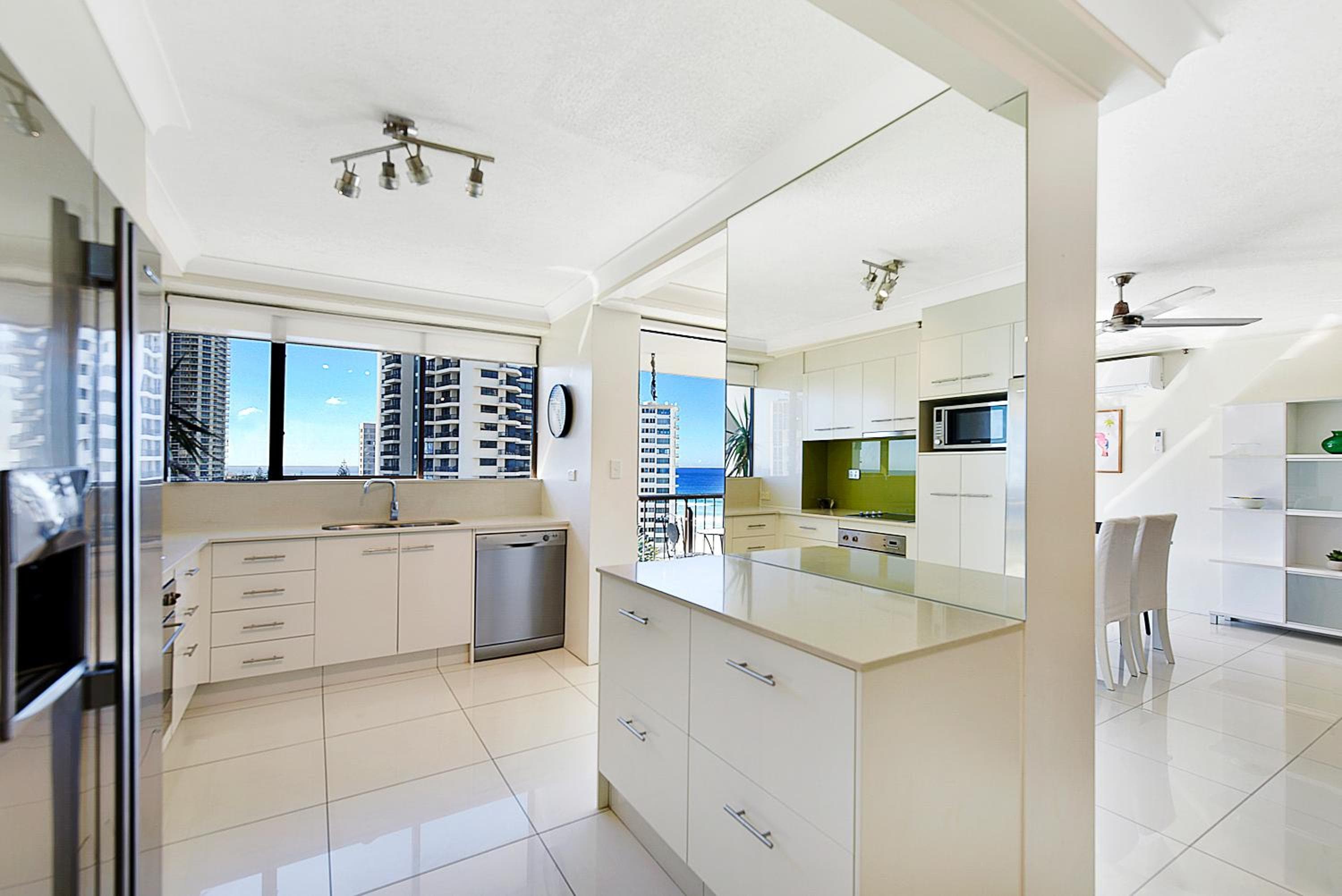 Kitchen at Surfers Century Oceanside Apartments