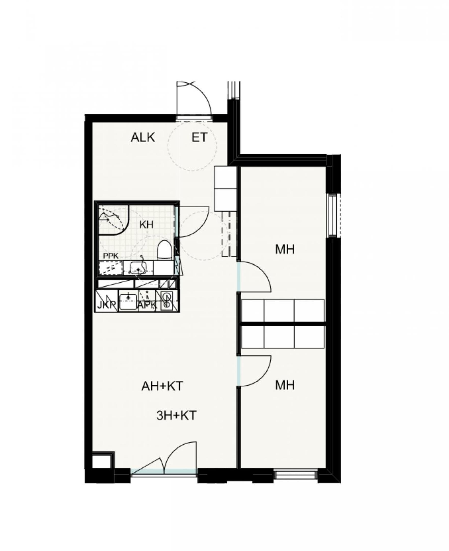 Forenom Serviced Apartments Tampere Kaleva, Tampere, photo 3