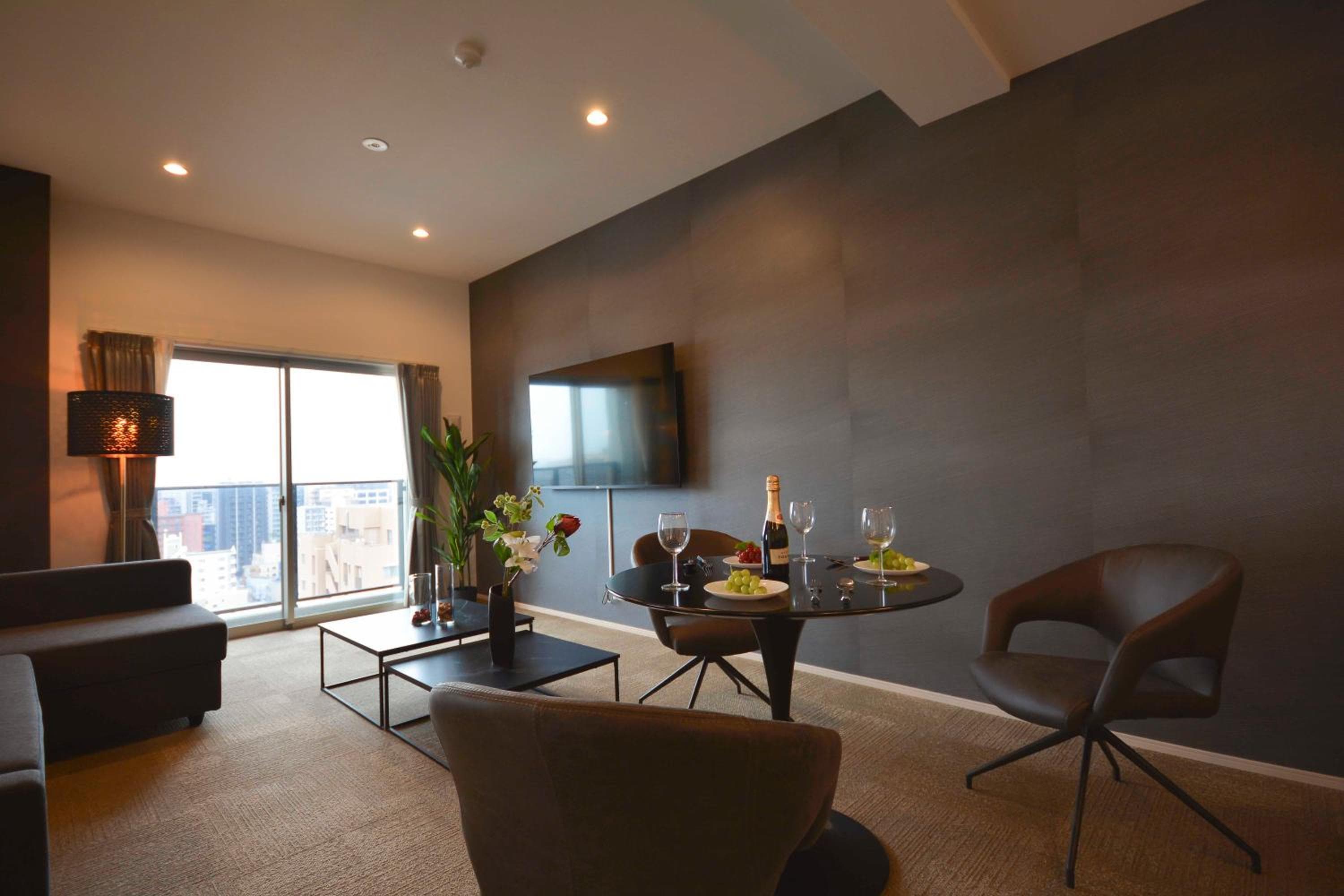 Hotel room at The Grand Residence Hotel Tenjin