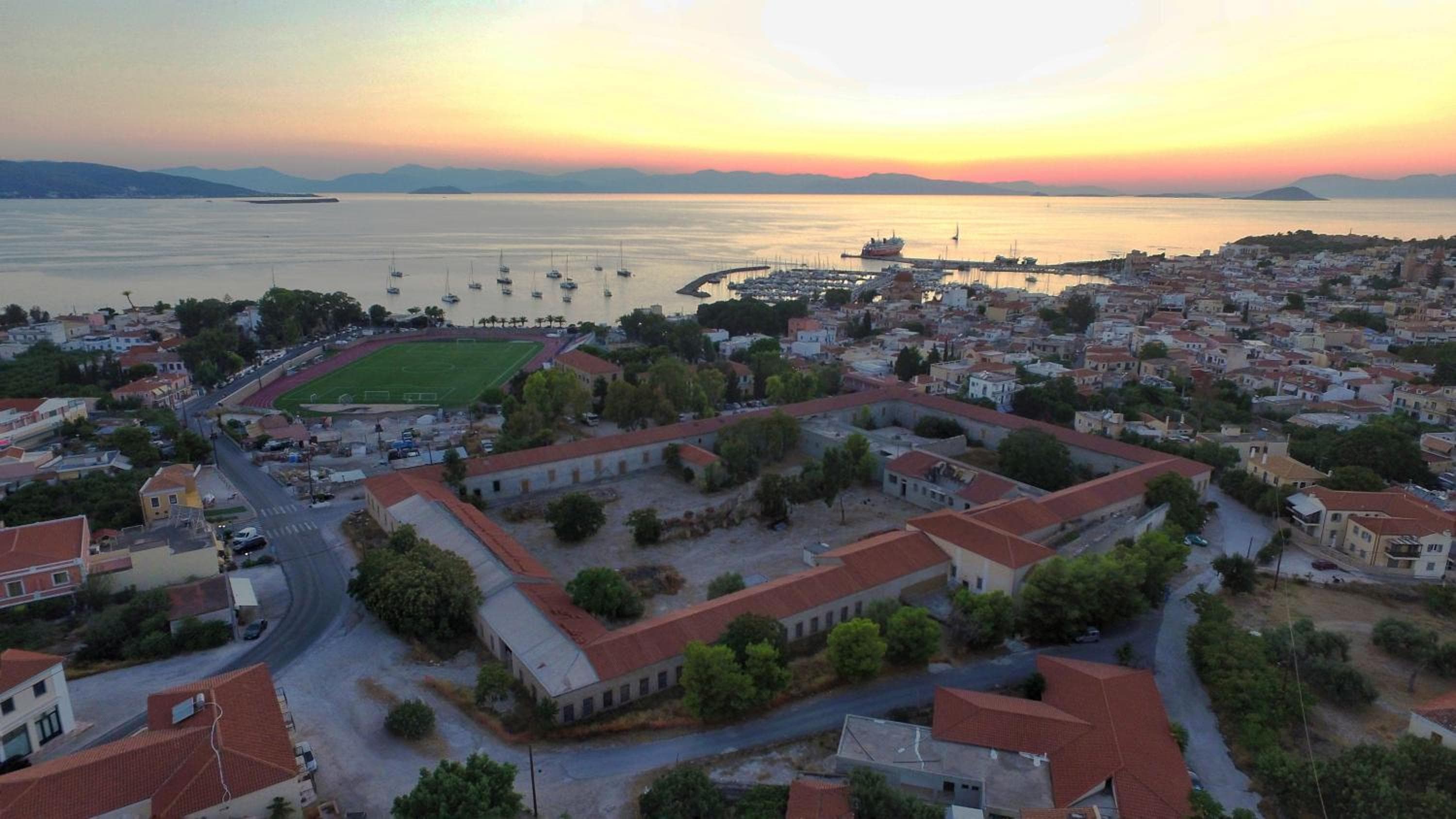 Pistakion Houses, Aegina Town
