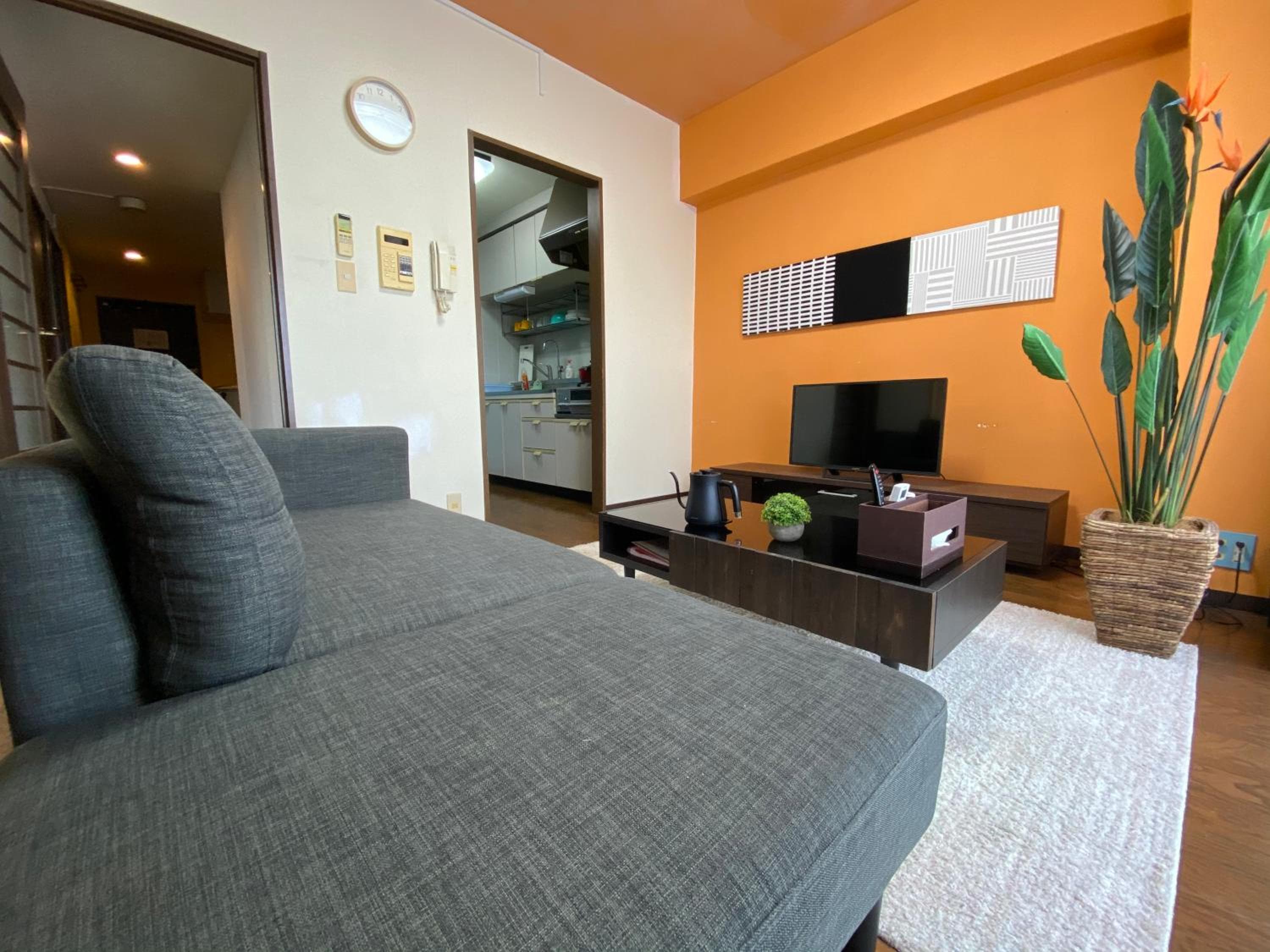 Hotel room at Residential Hotel Bevel Tokyo