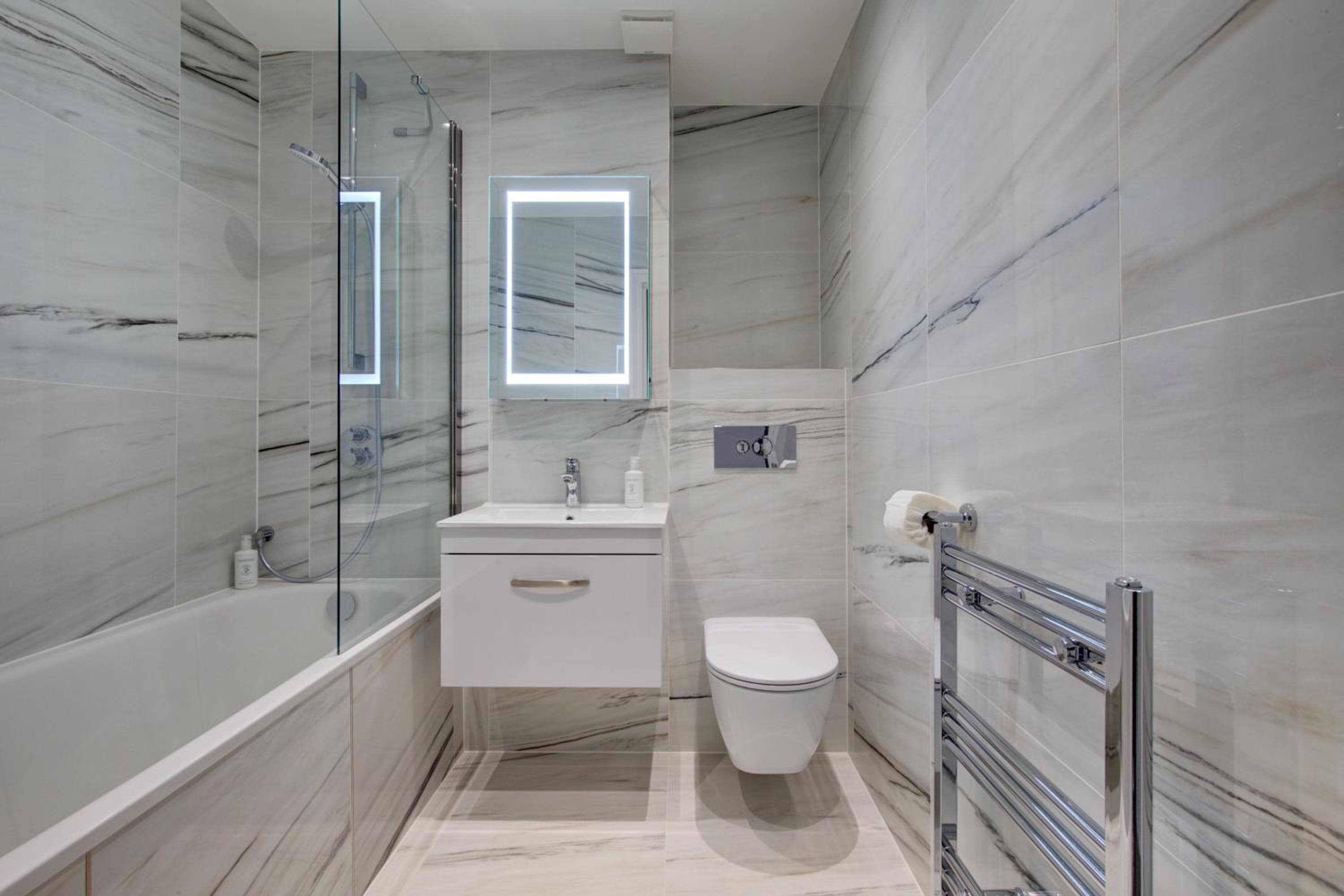 Bathroom at Collingham Serviced Apartments