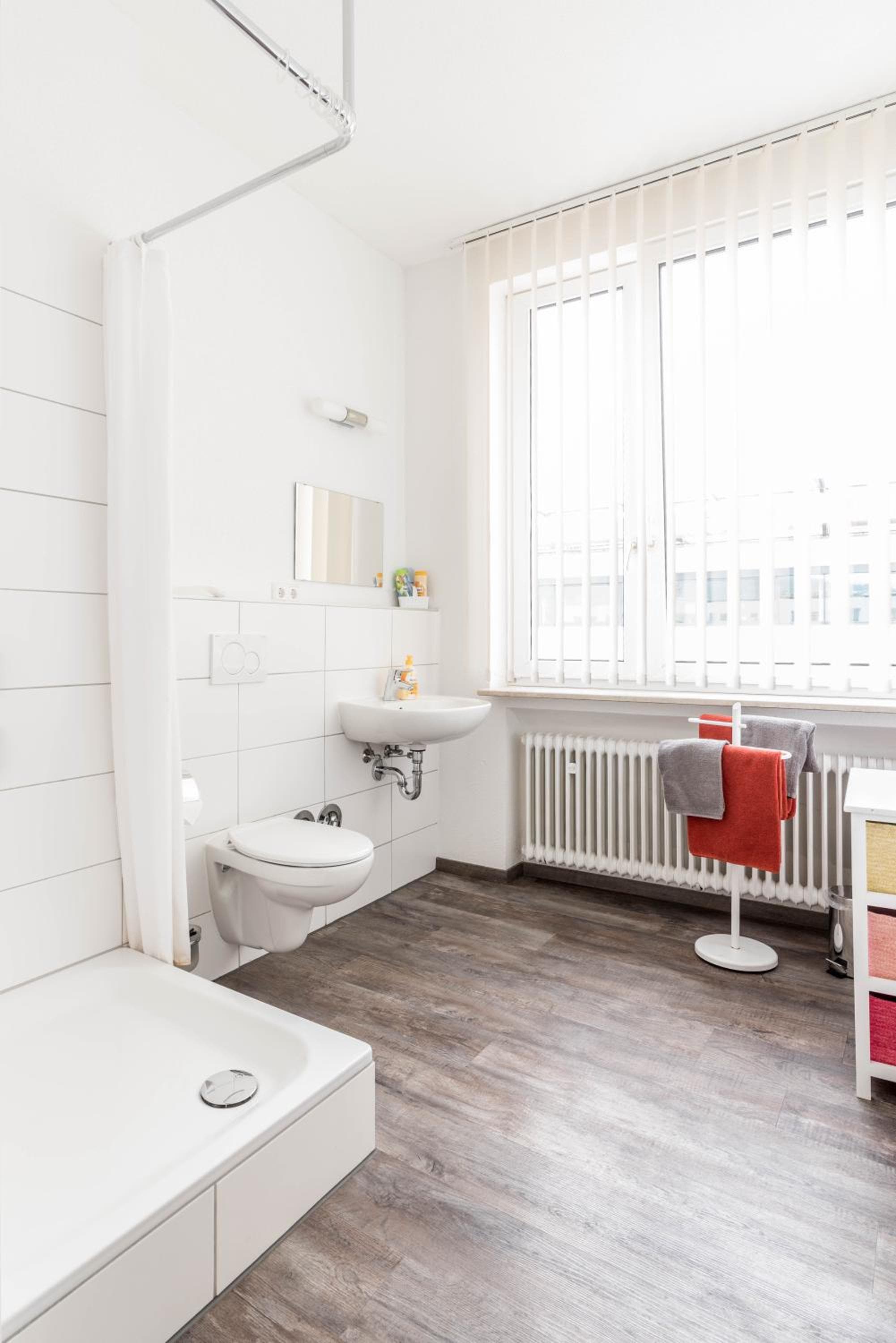 Bathroom at Central Apartments Aalen