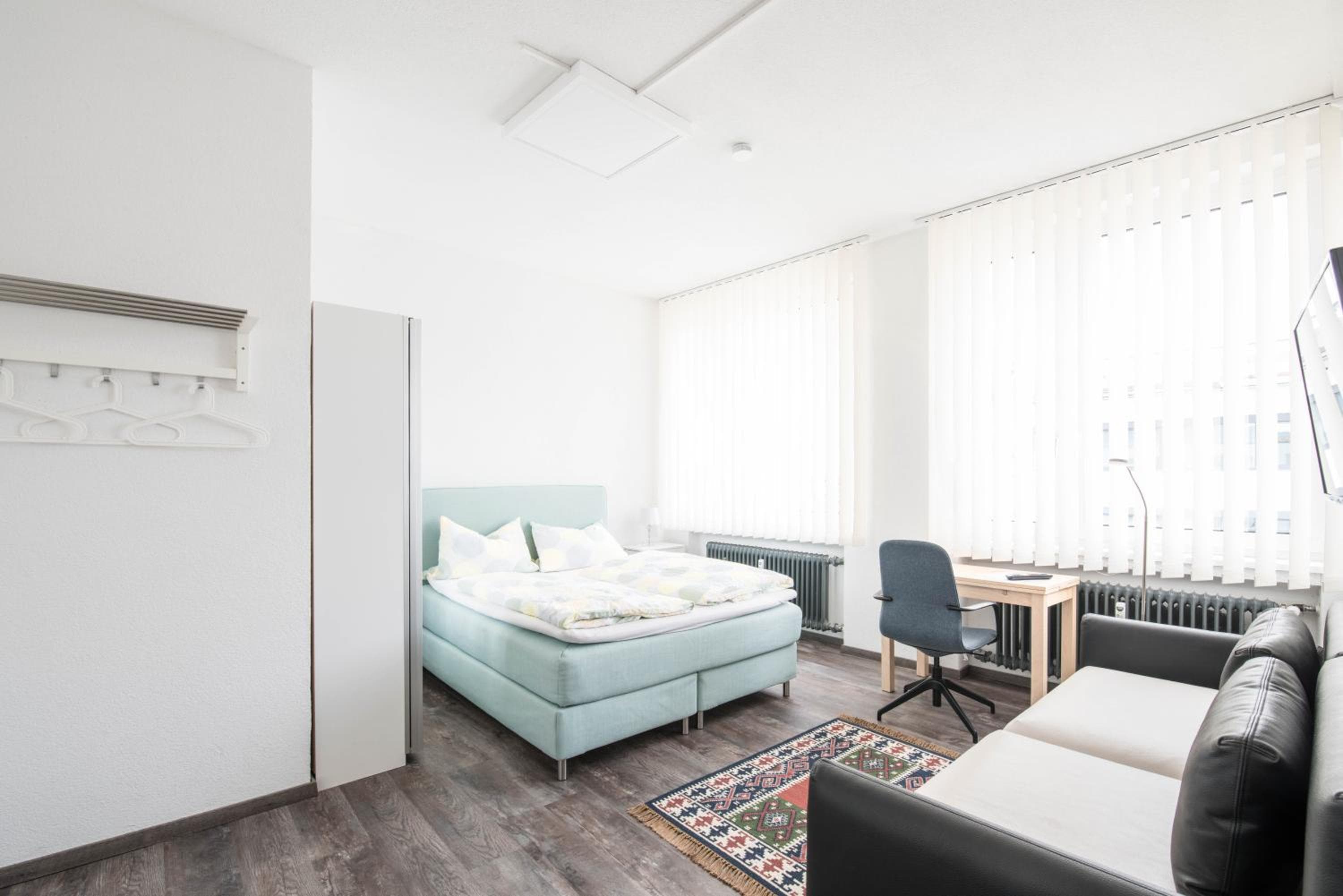 Hotel room at Central Apartments Aalen