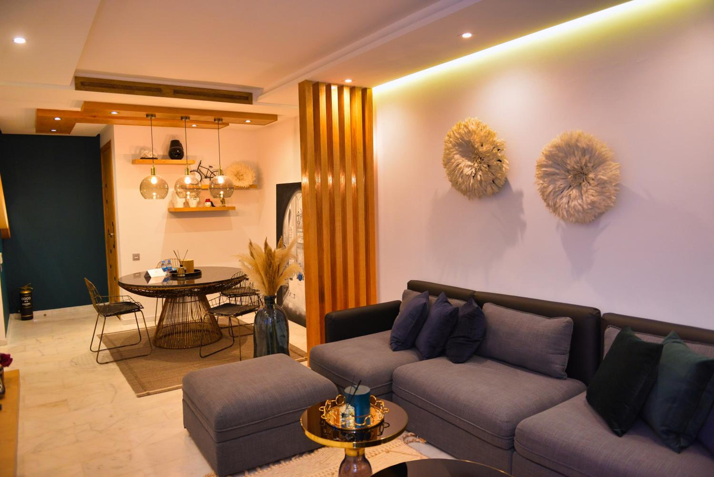 Appartement de prestige climatisé à l'hivernage 400m de la Gare, Marrakech, photo 6